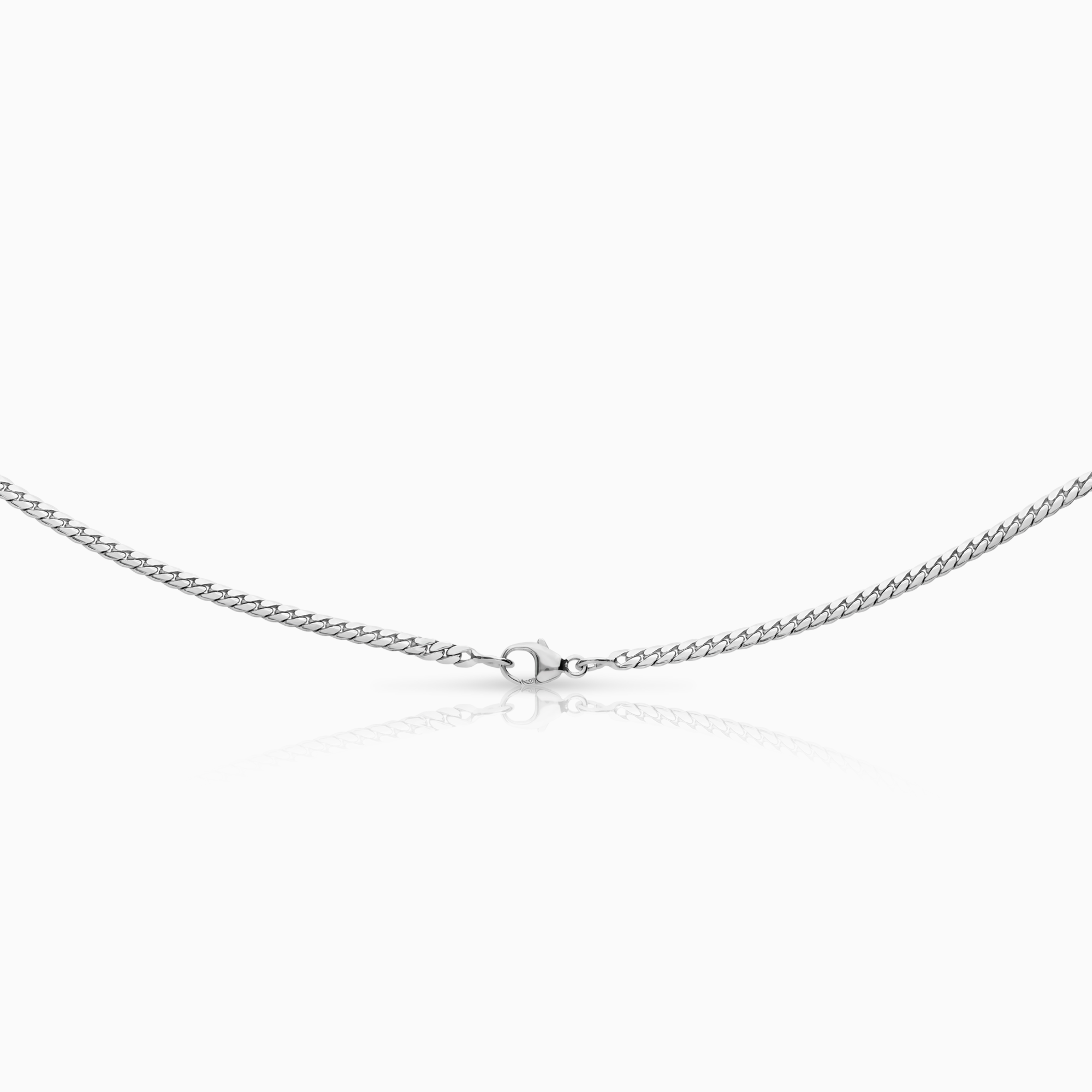 Halsband med diamanthänge 0,46ct 18K vitguld