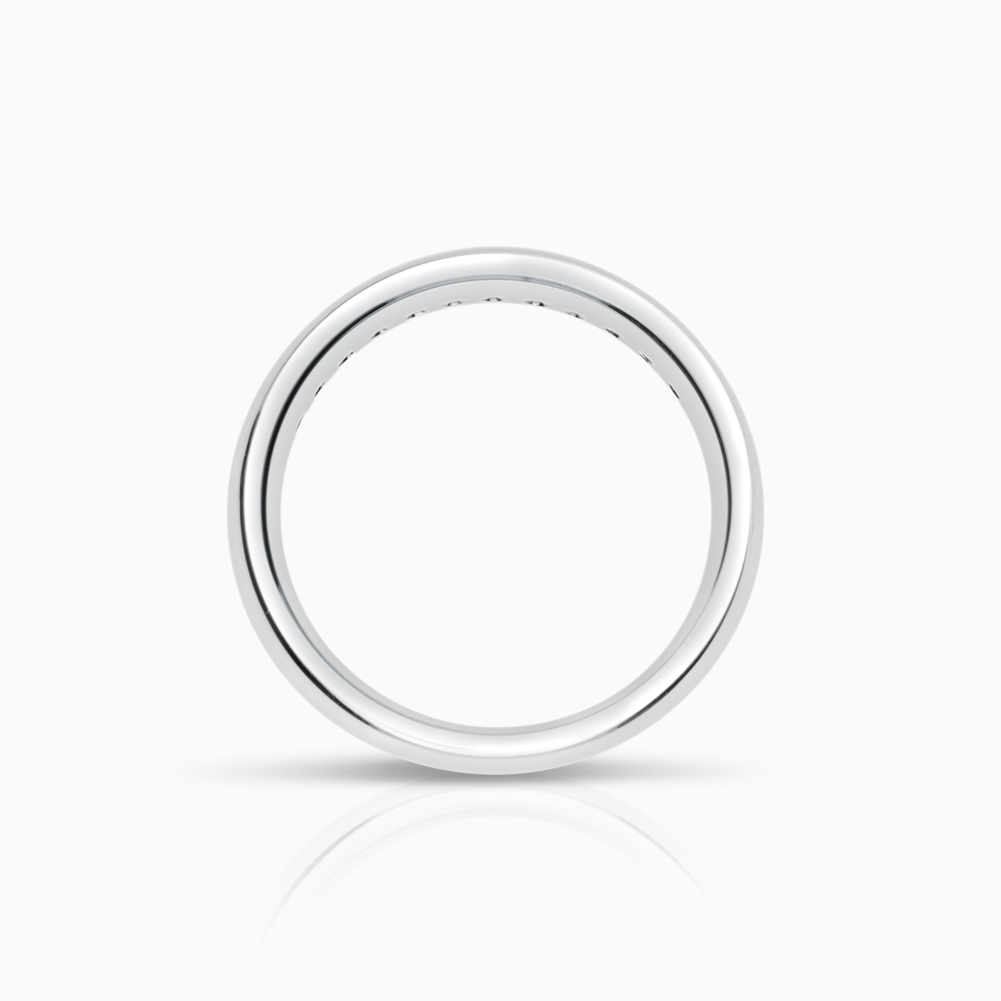 Alliansering 0,24ct 18K hvitt gull