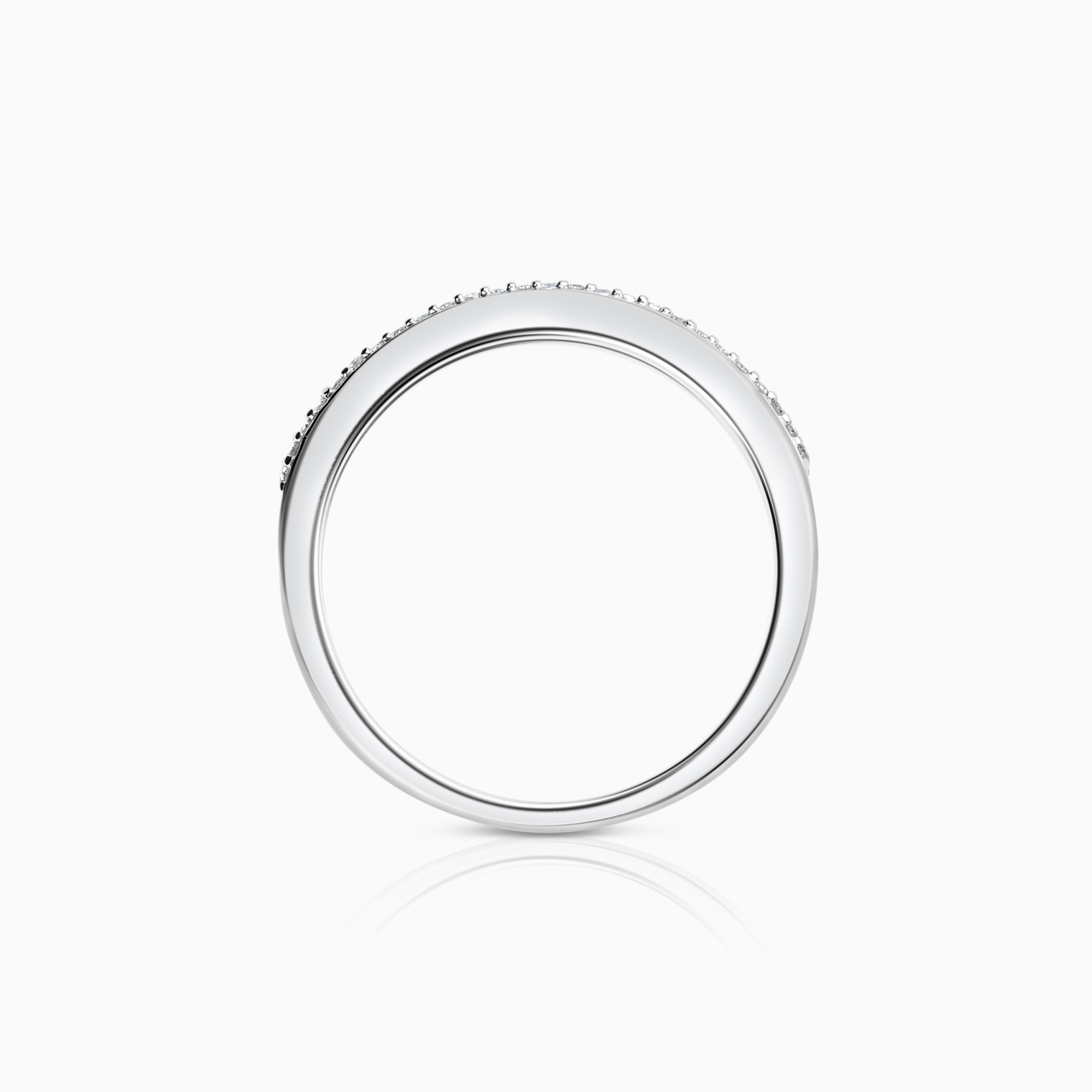 Diamantring 0,13ct 18K vitguld