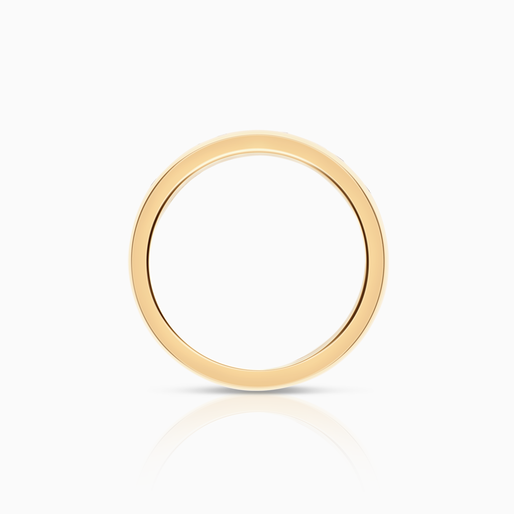 Alliansring 0,15ct 18K guld