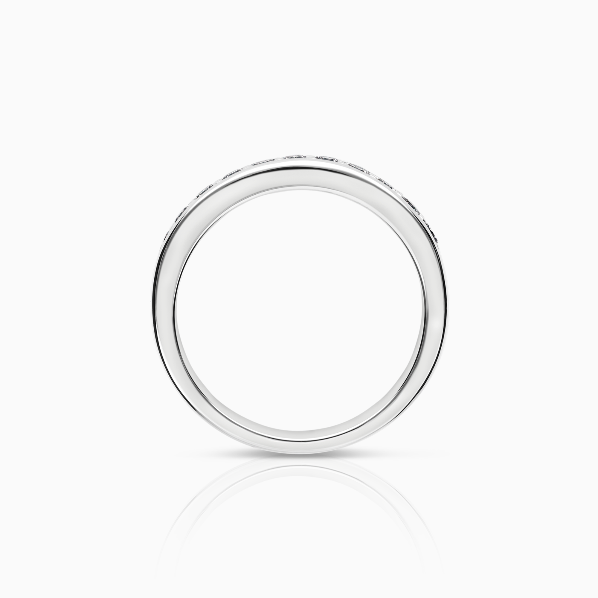 Alliansring 0,44ct 18K vitguld