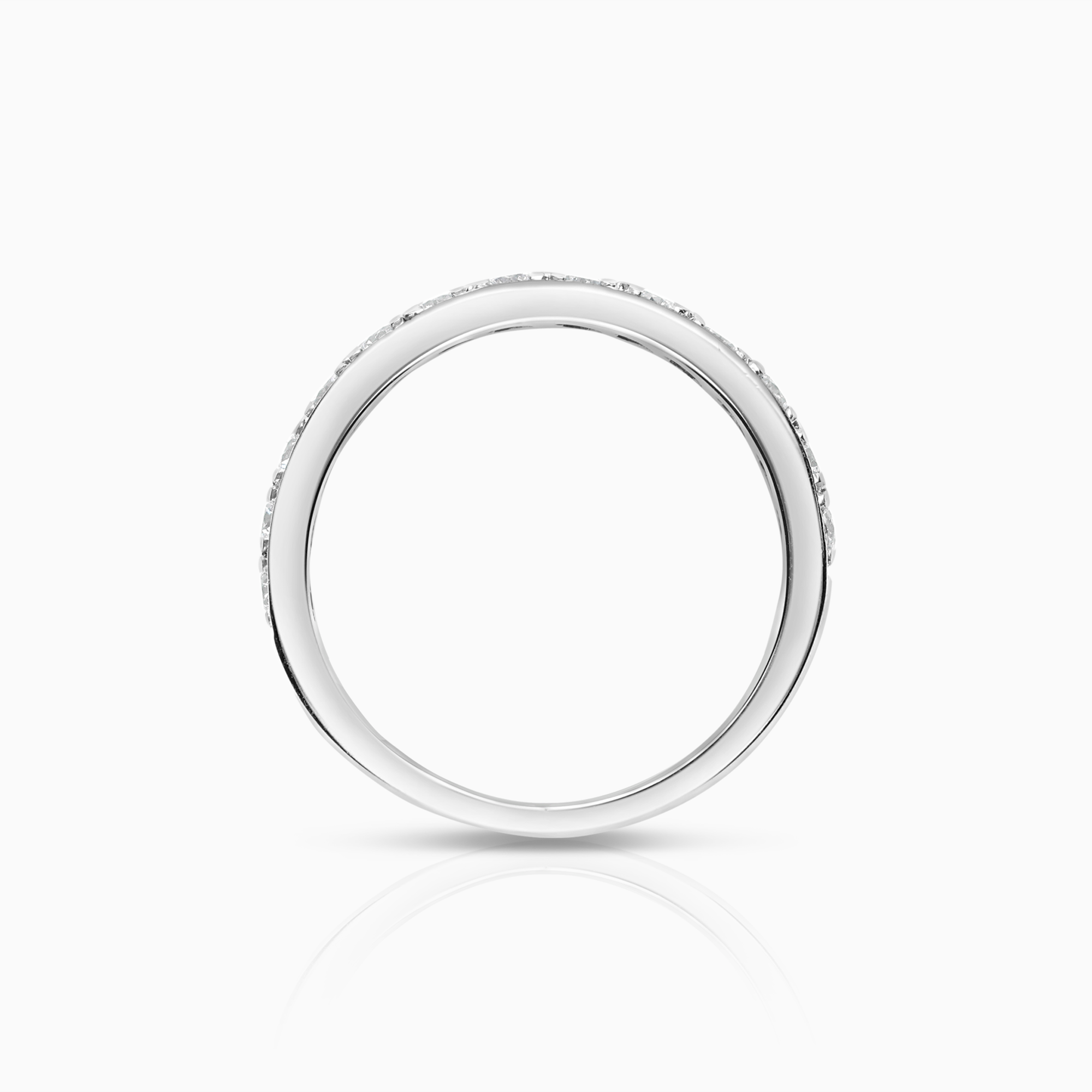 Alliansering 0,52ct 18K hvitt gull