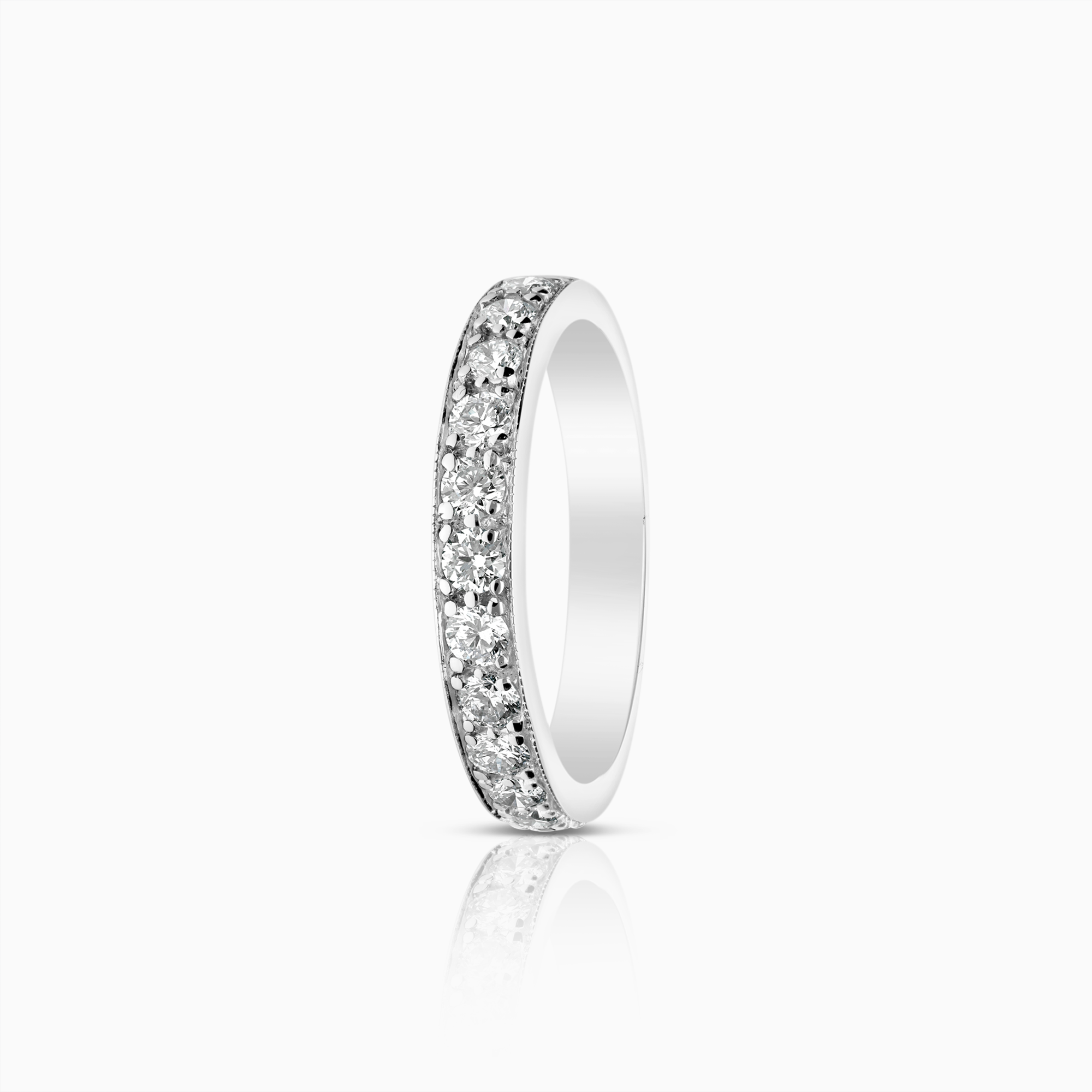 Alliansering 0,52ct 18K hvitt gull