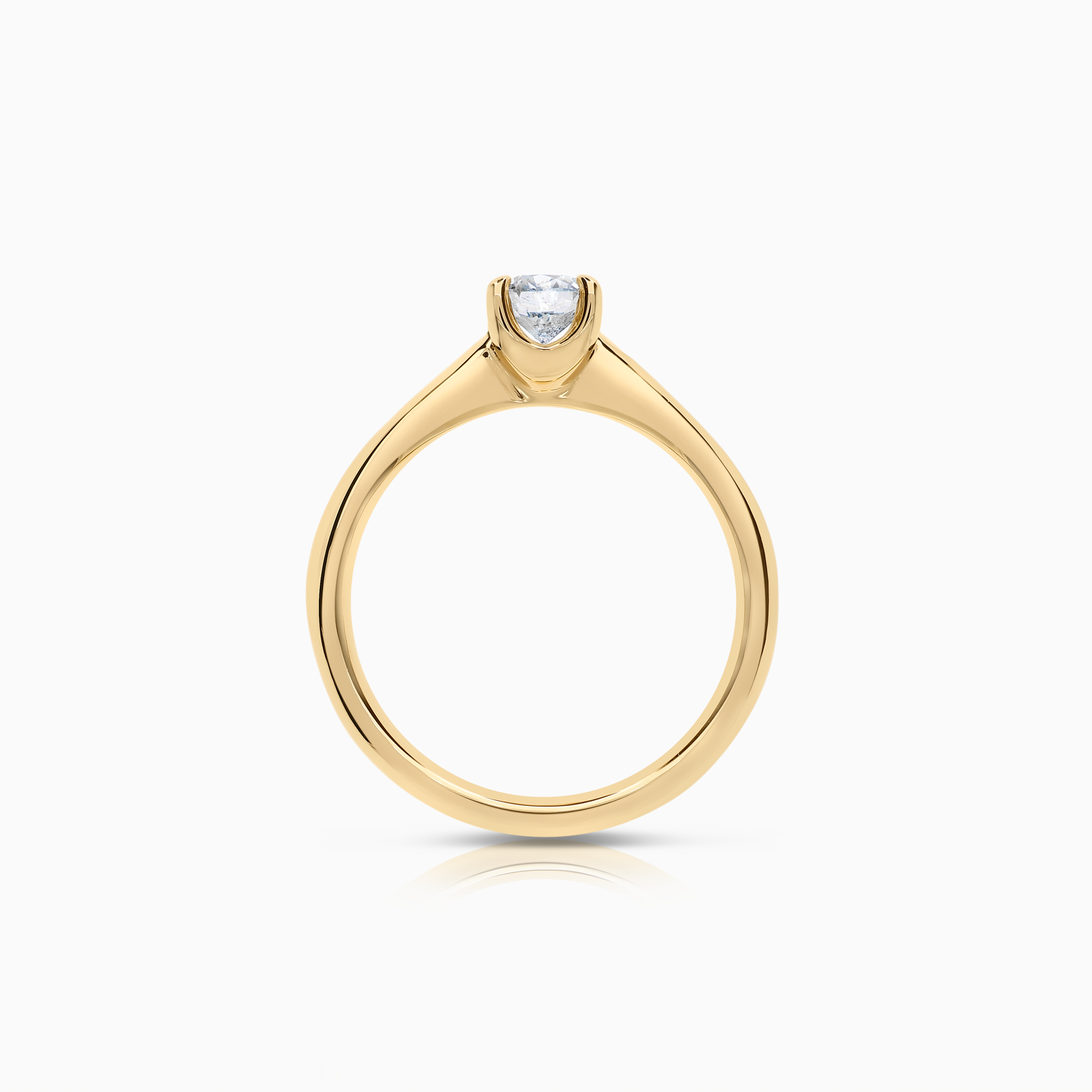 Solitärring 0,50ct 18K guld