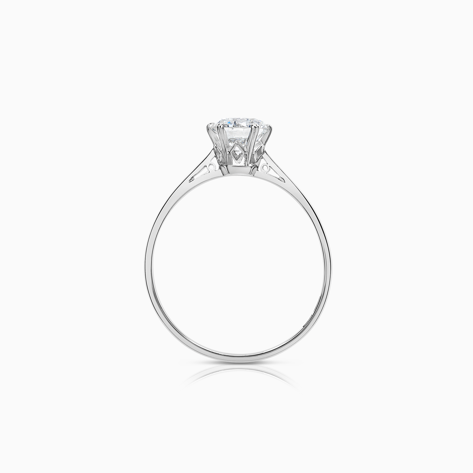 Solitärring 0,96ct 18K guld