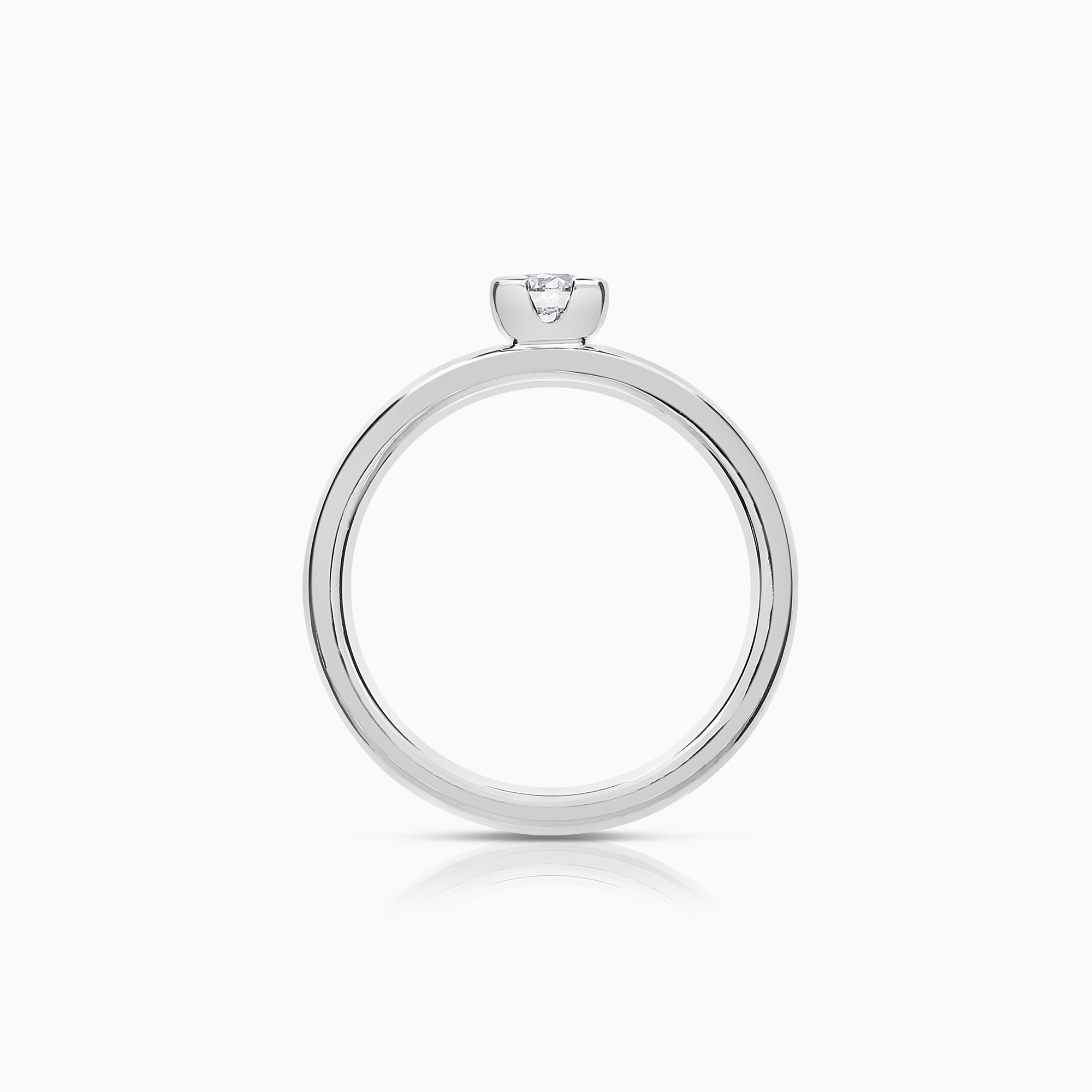 Solitärring 0,30ct 18K guld
