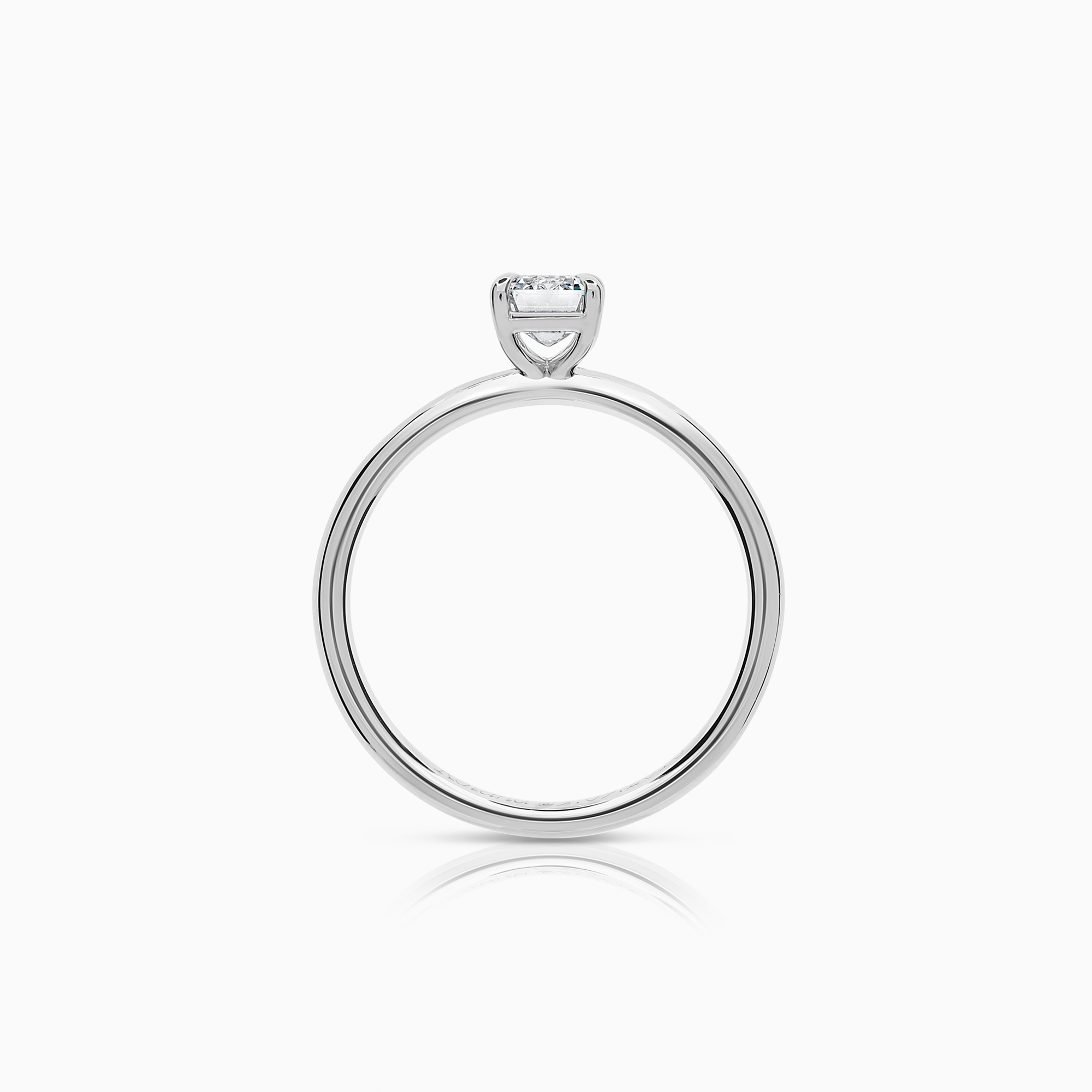 Solitärring 0,82ct 18K guld