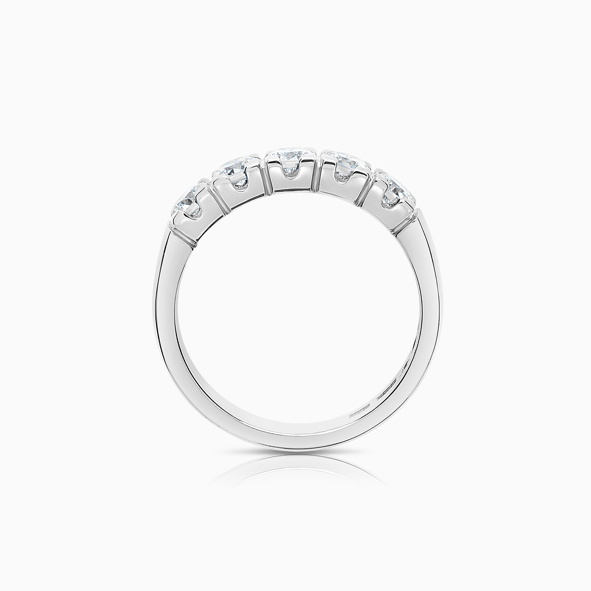 Eternity Ring 0.79ct 18K white gold