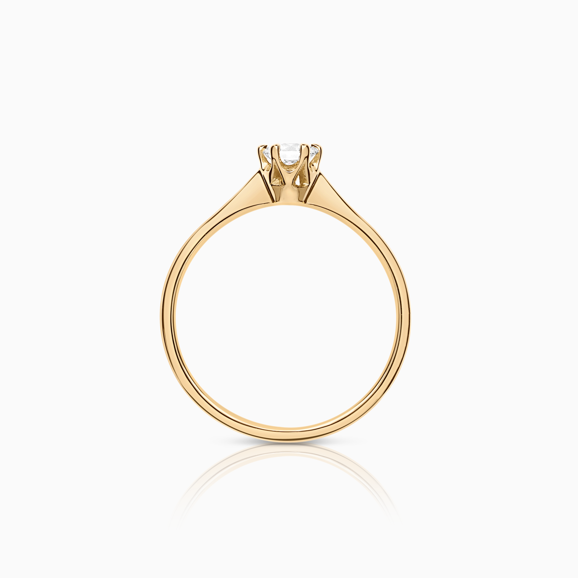 Solitärring 0,30ct 18K guld