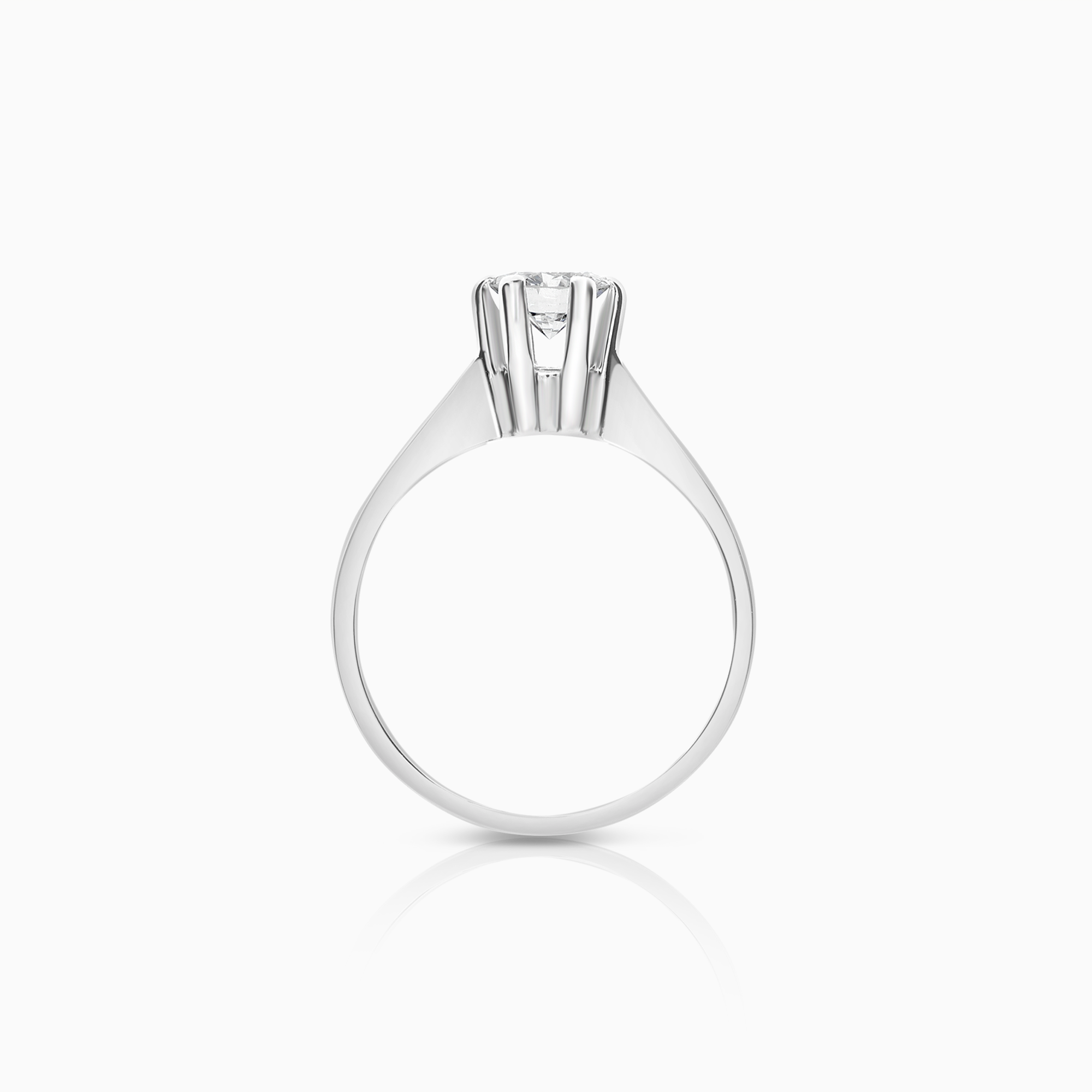 Solitärring 0,40ct 18K vitguld