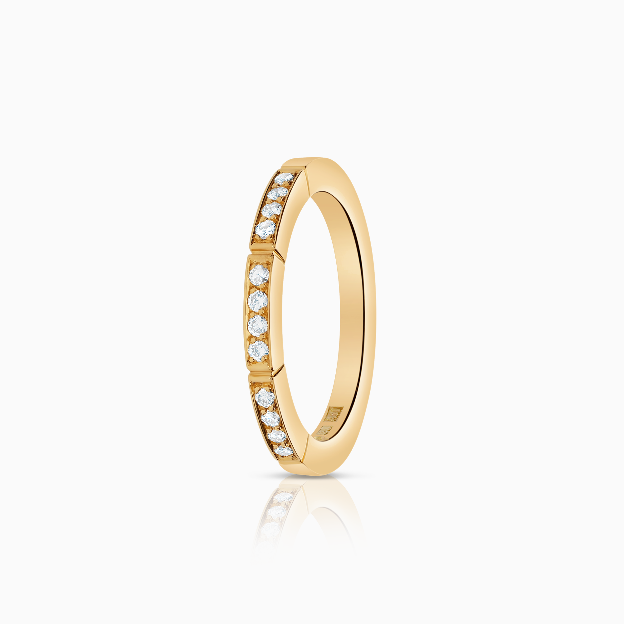 Eternity ring 0.14ct 18K gold