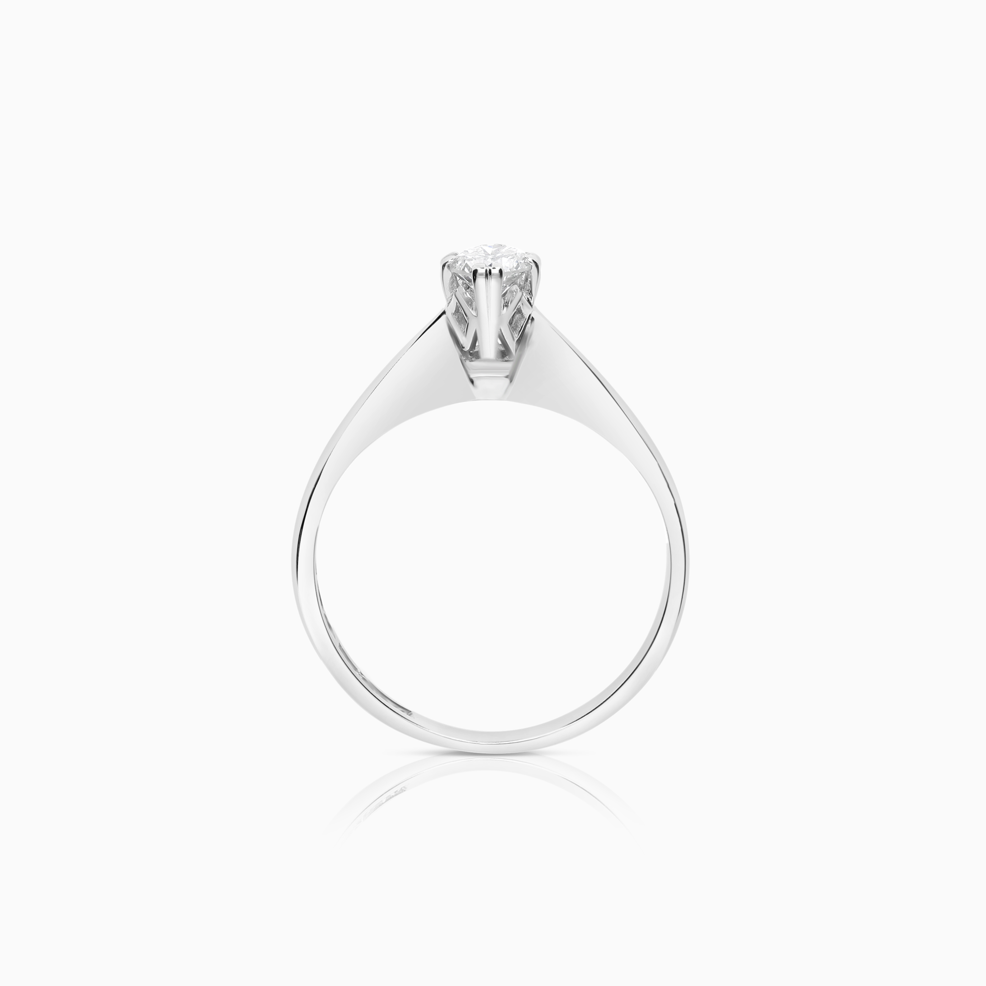 Solitärring 0,26ct 18K vitguld