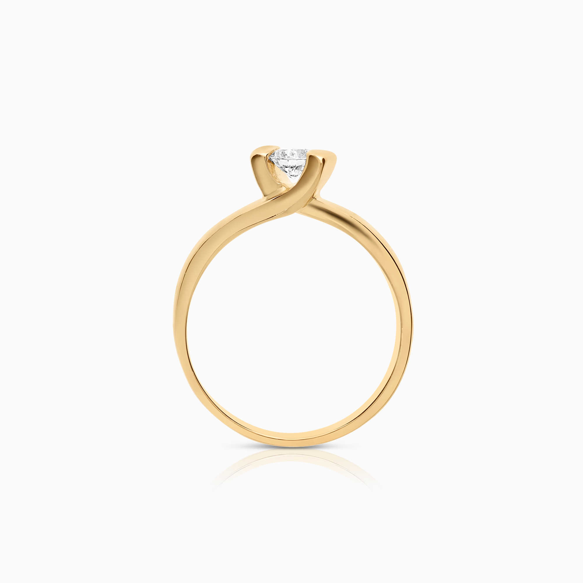 Solitärring 0,20ct 18K guld