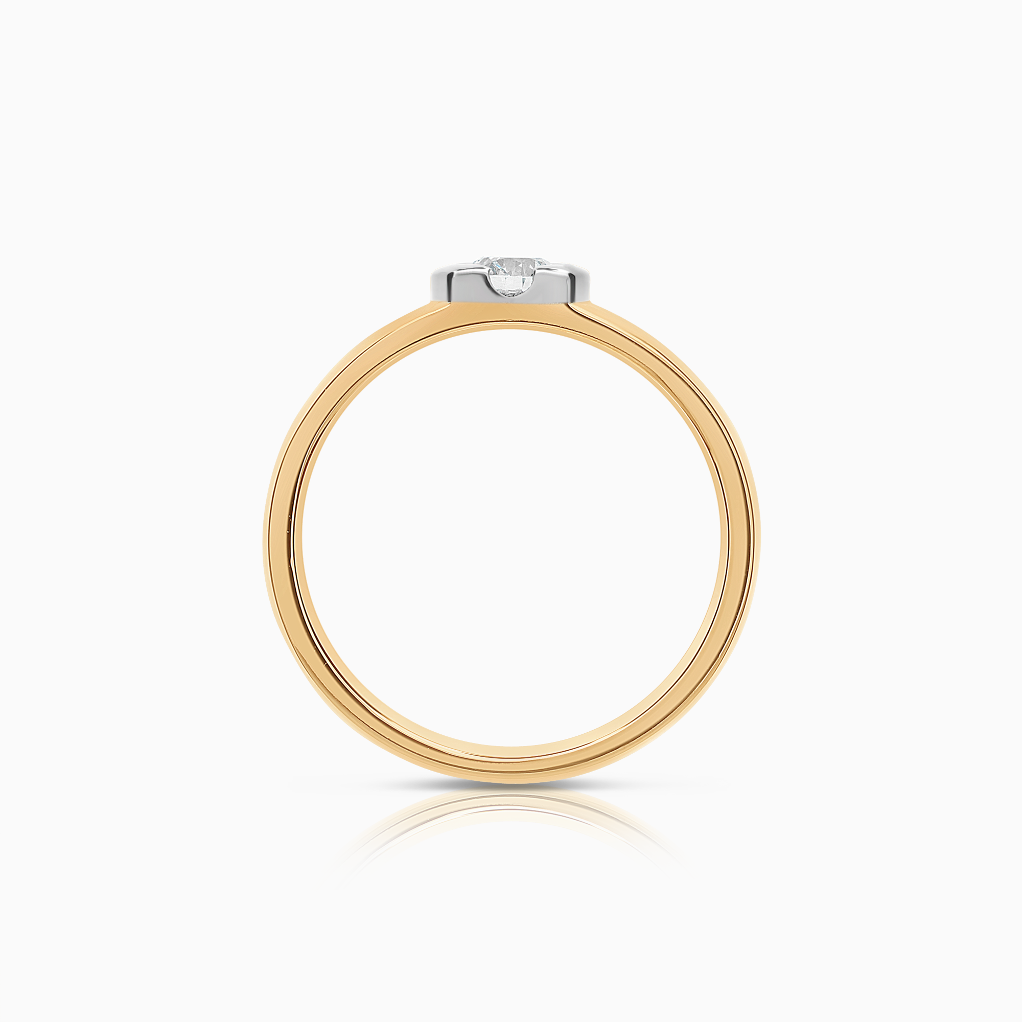 Solitärring 0,23ct 18K guld/vitguld