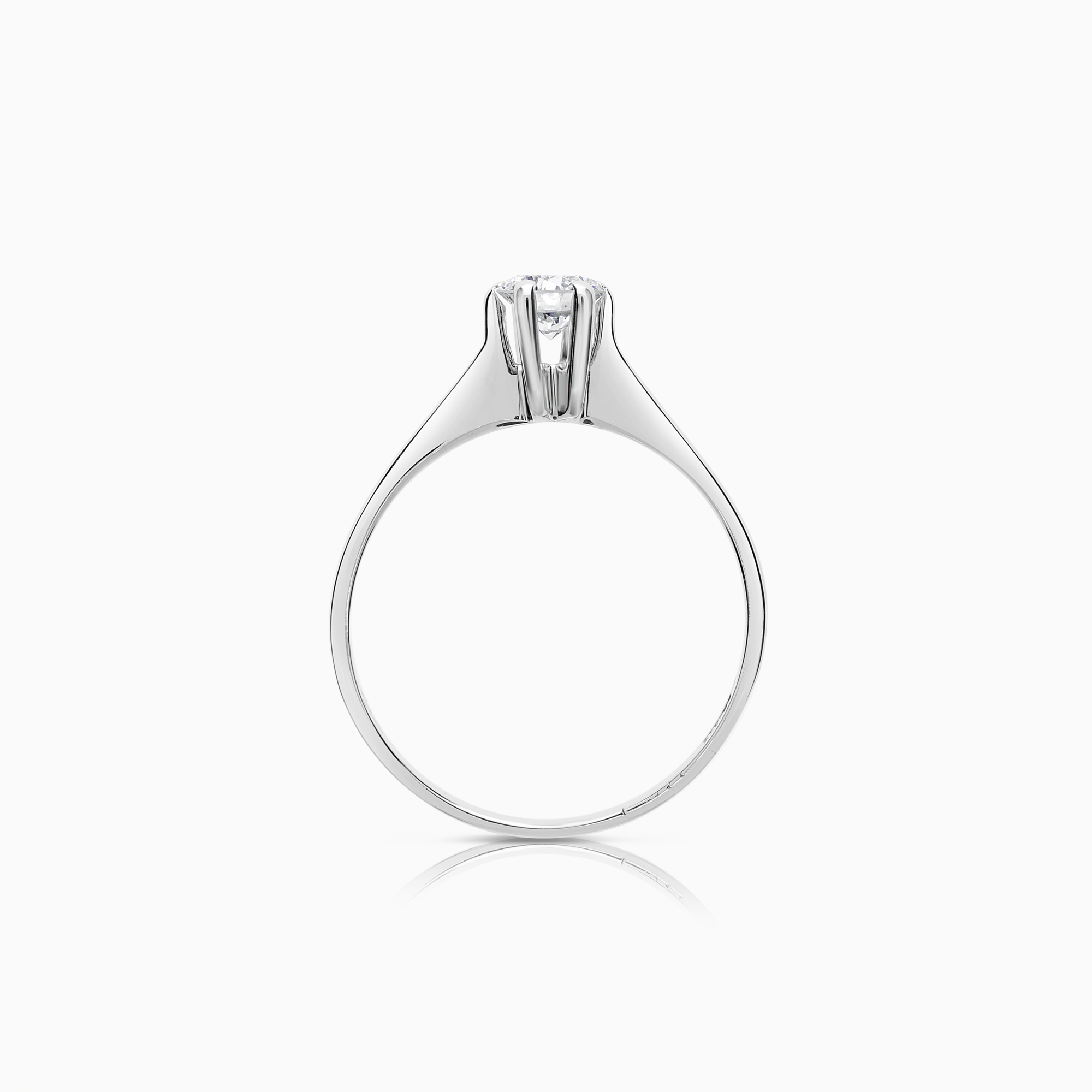 Solitärring 0,32ct 18K vitguld