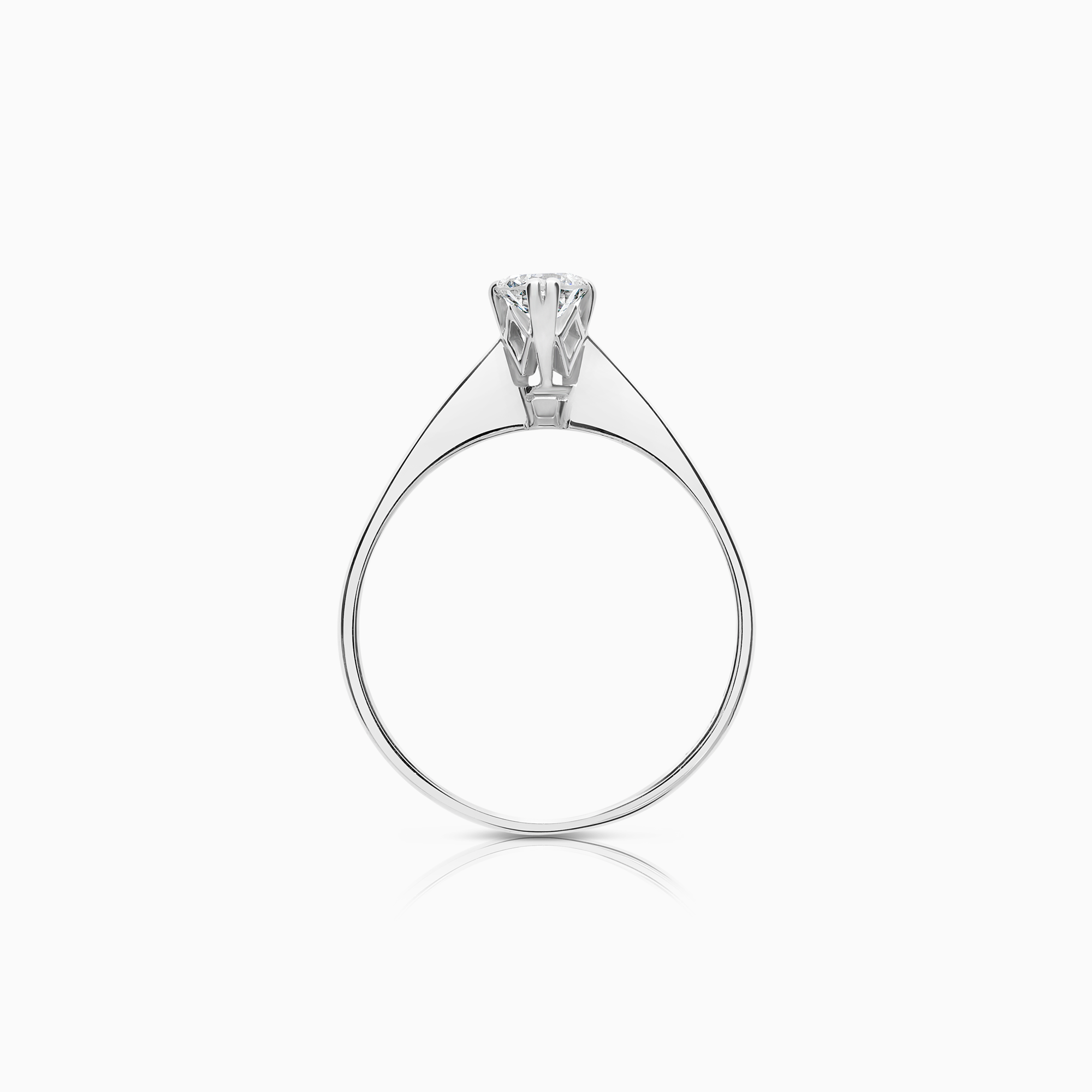 Solitärring 0,36ct 18K vitguld