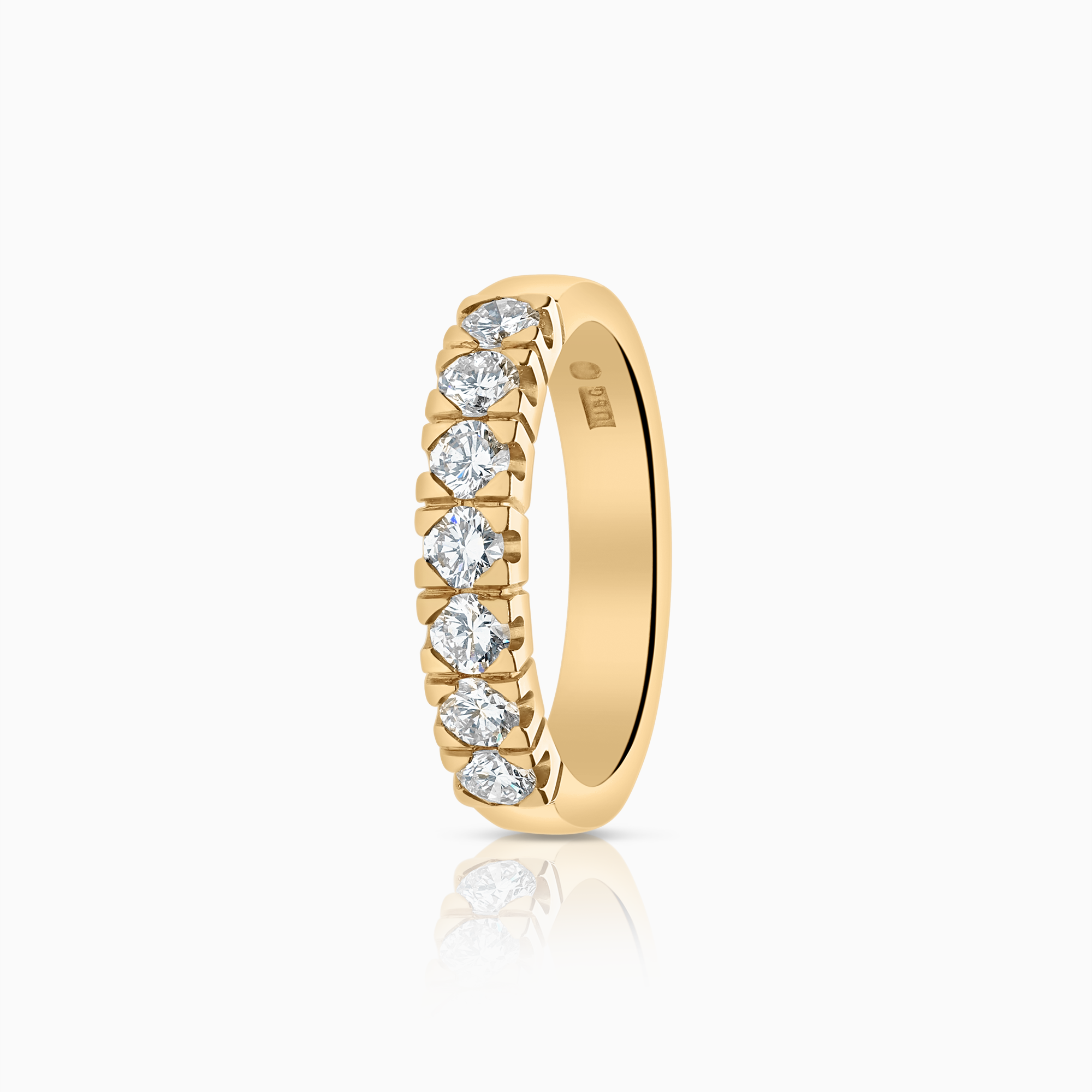 Alliansring 0,61ct 18K guld