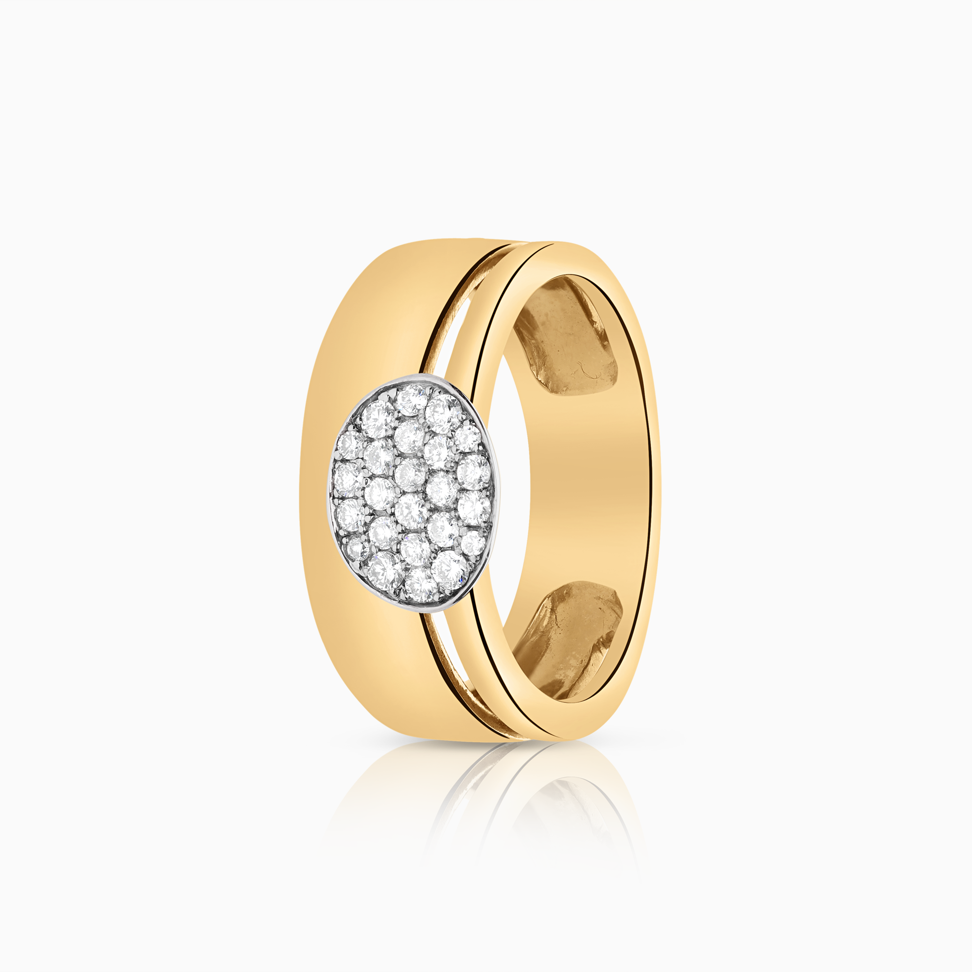 Diamantring 0,25ct 18K guld