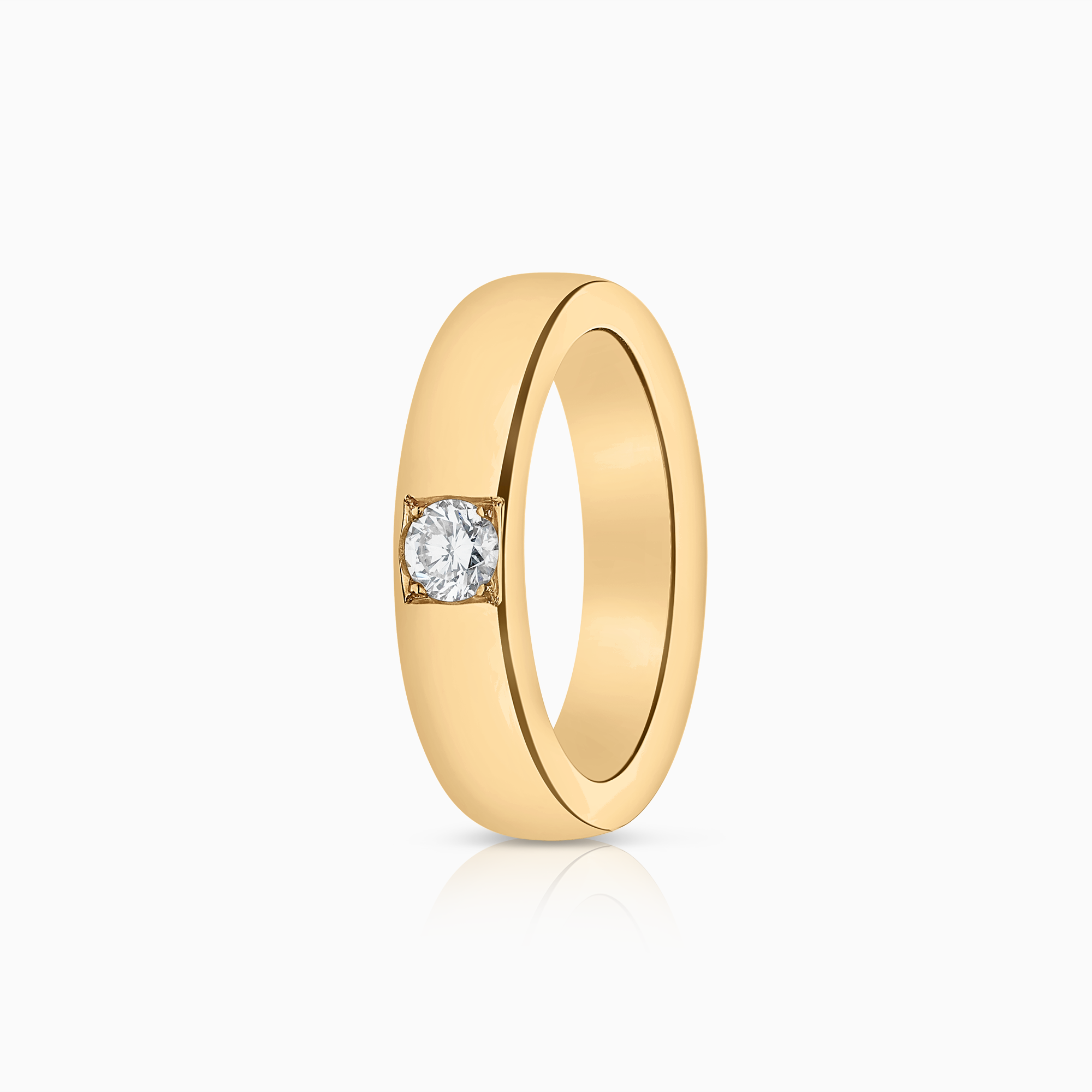 Diamantring 0,25ct 18K guld