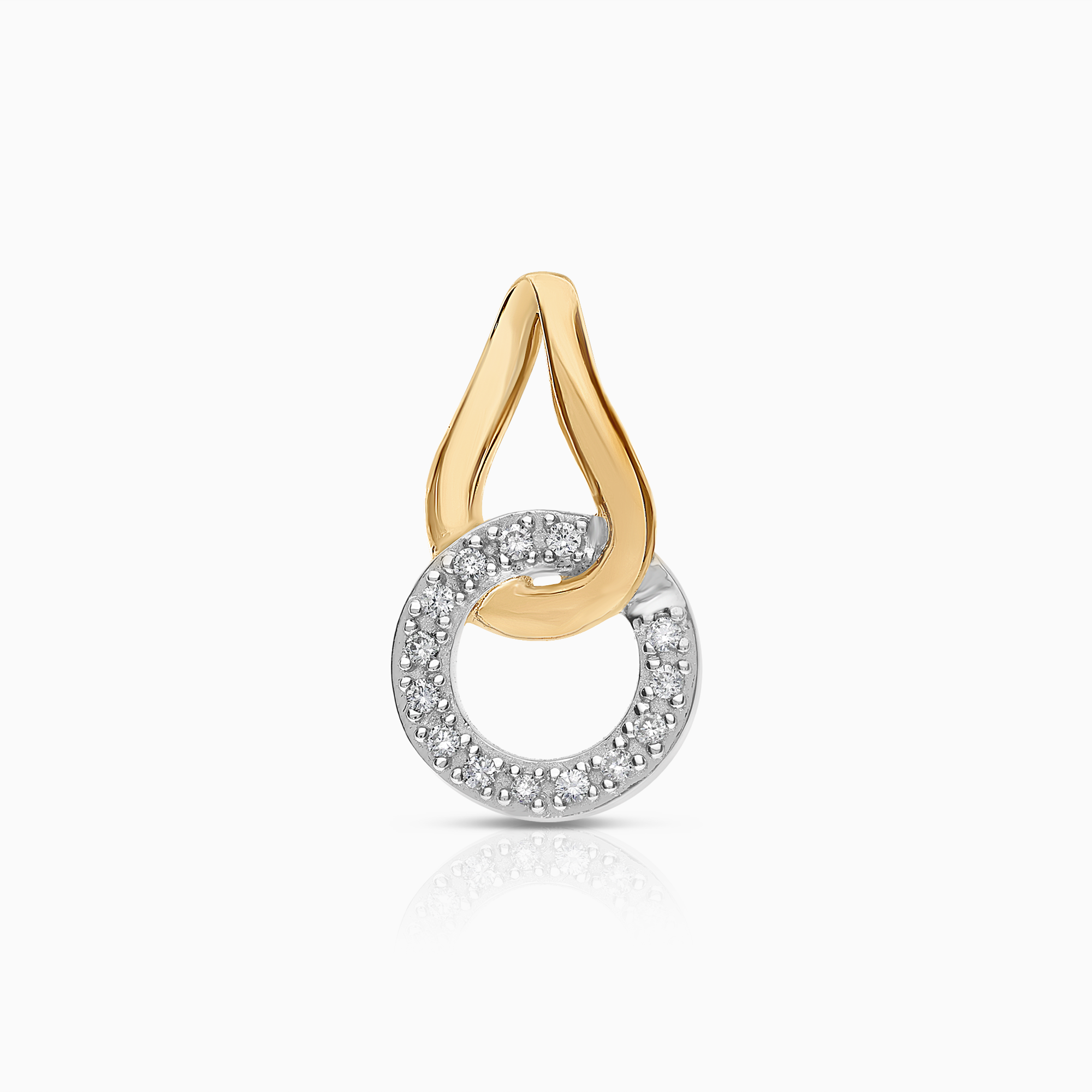 Hängsmycke med diamanter 0,10ct 18K guld