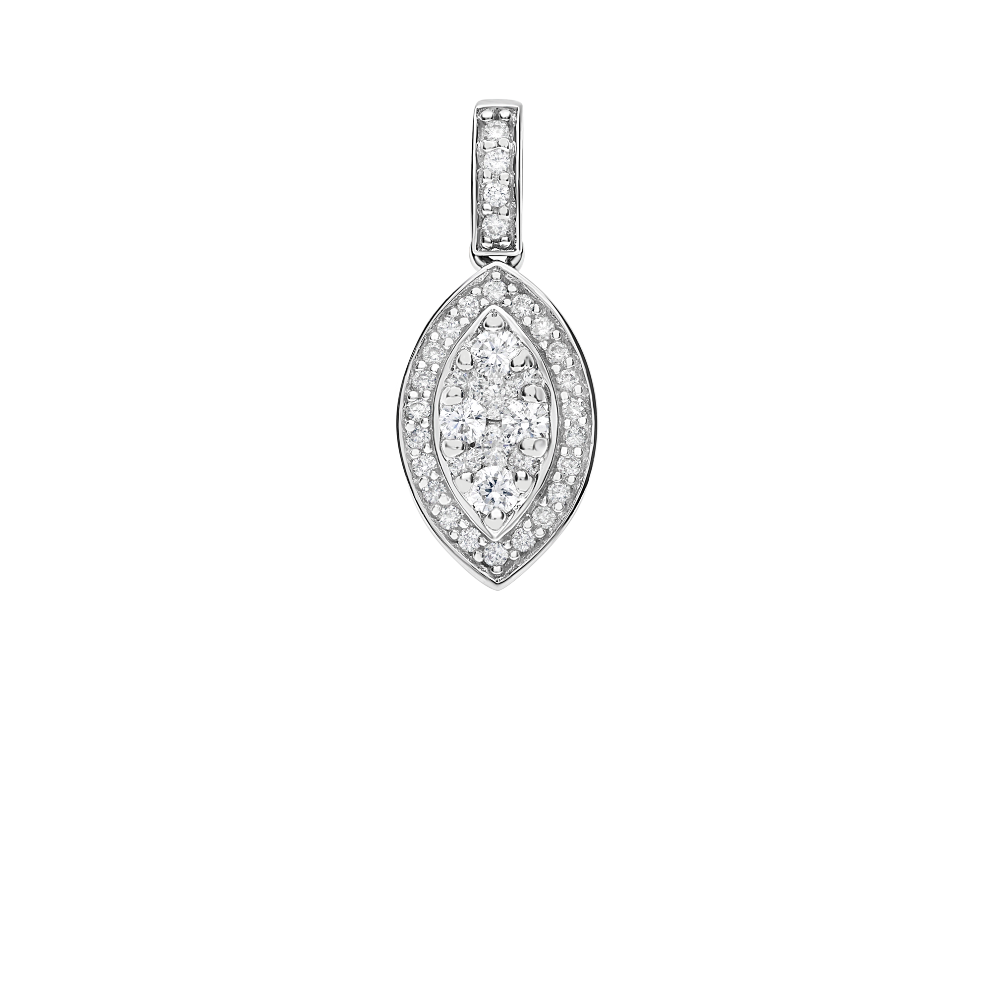 Diamanthänge 0,50ct 18K vitguld