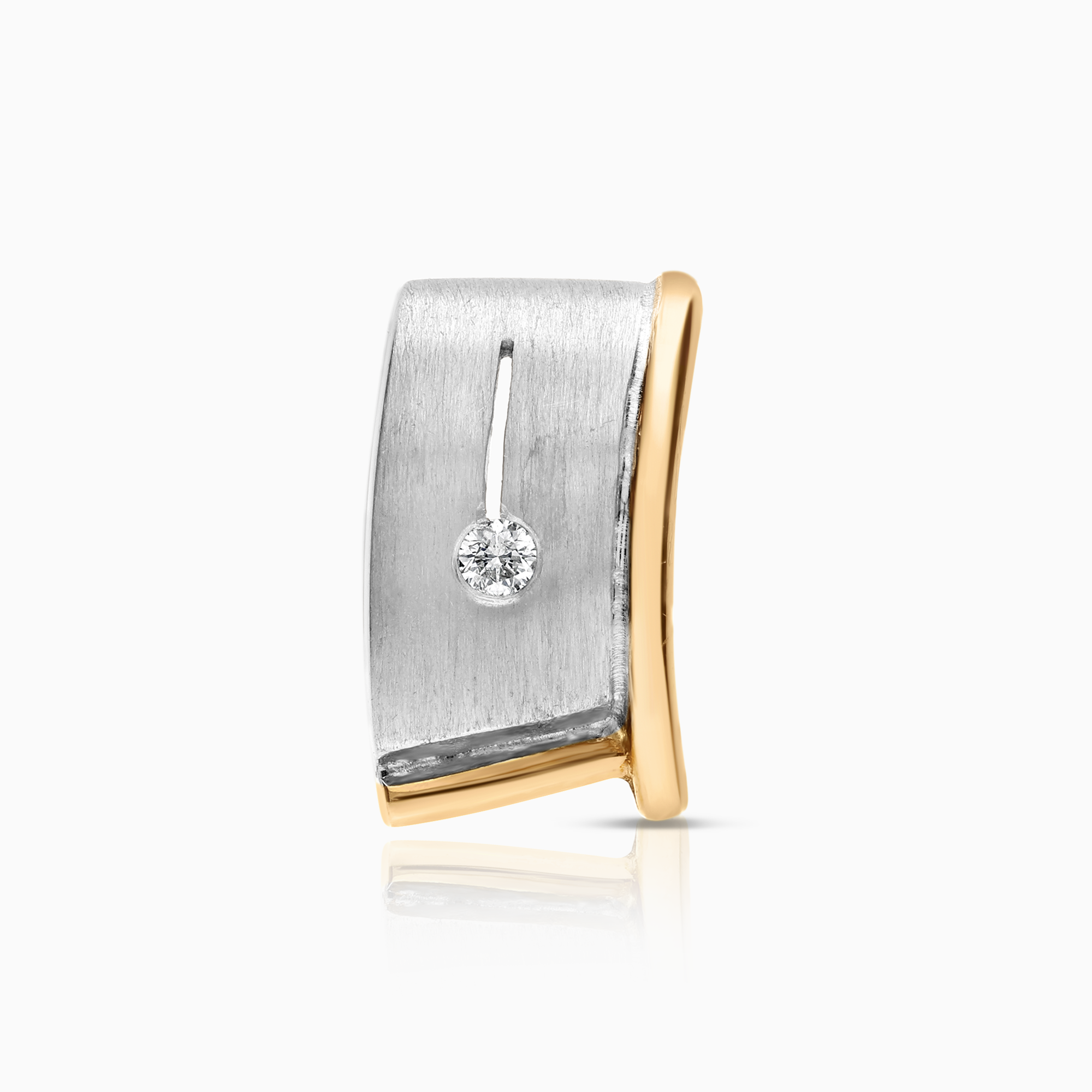 Hängsmycke med diamant 0,05ct 18K guld/vitguld