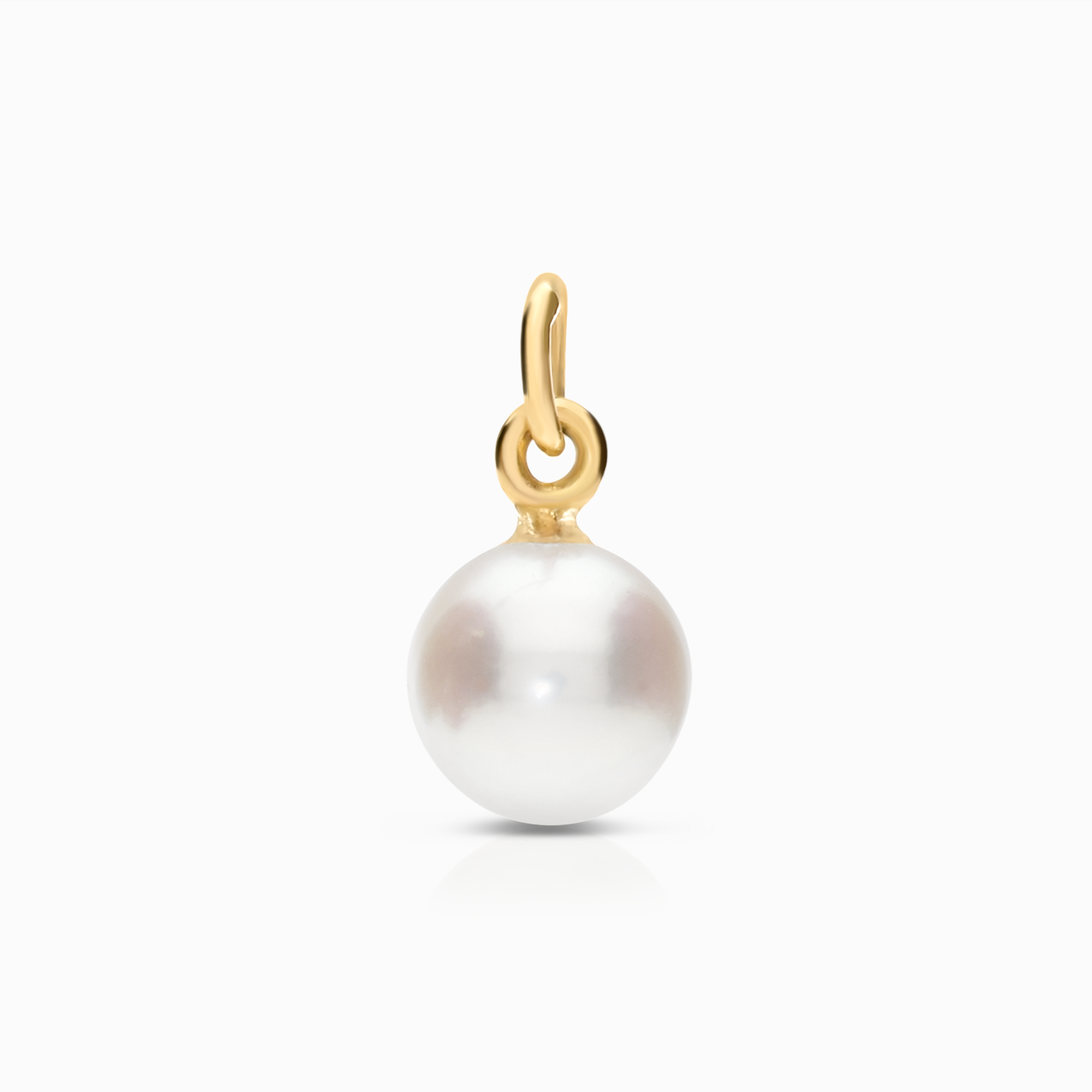 Pearl pendant 0.73g 18K gold