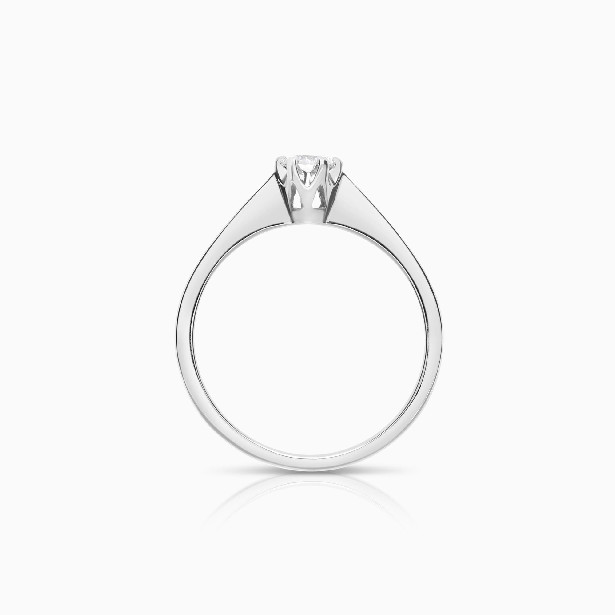 Solitärring 0,25ct 18K vitguld
