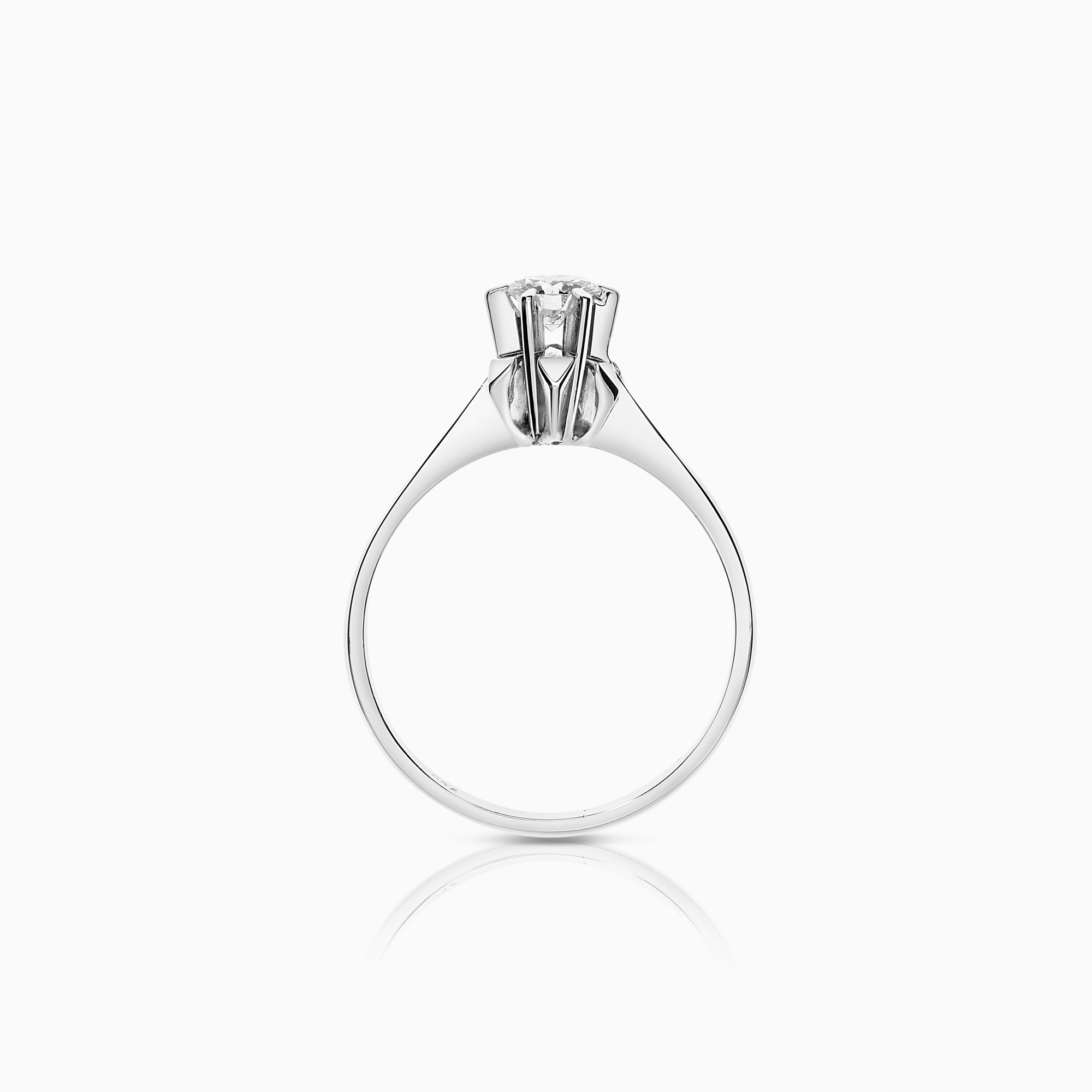 Solitärring 0,36ct 18K vitguld