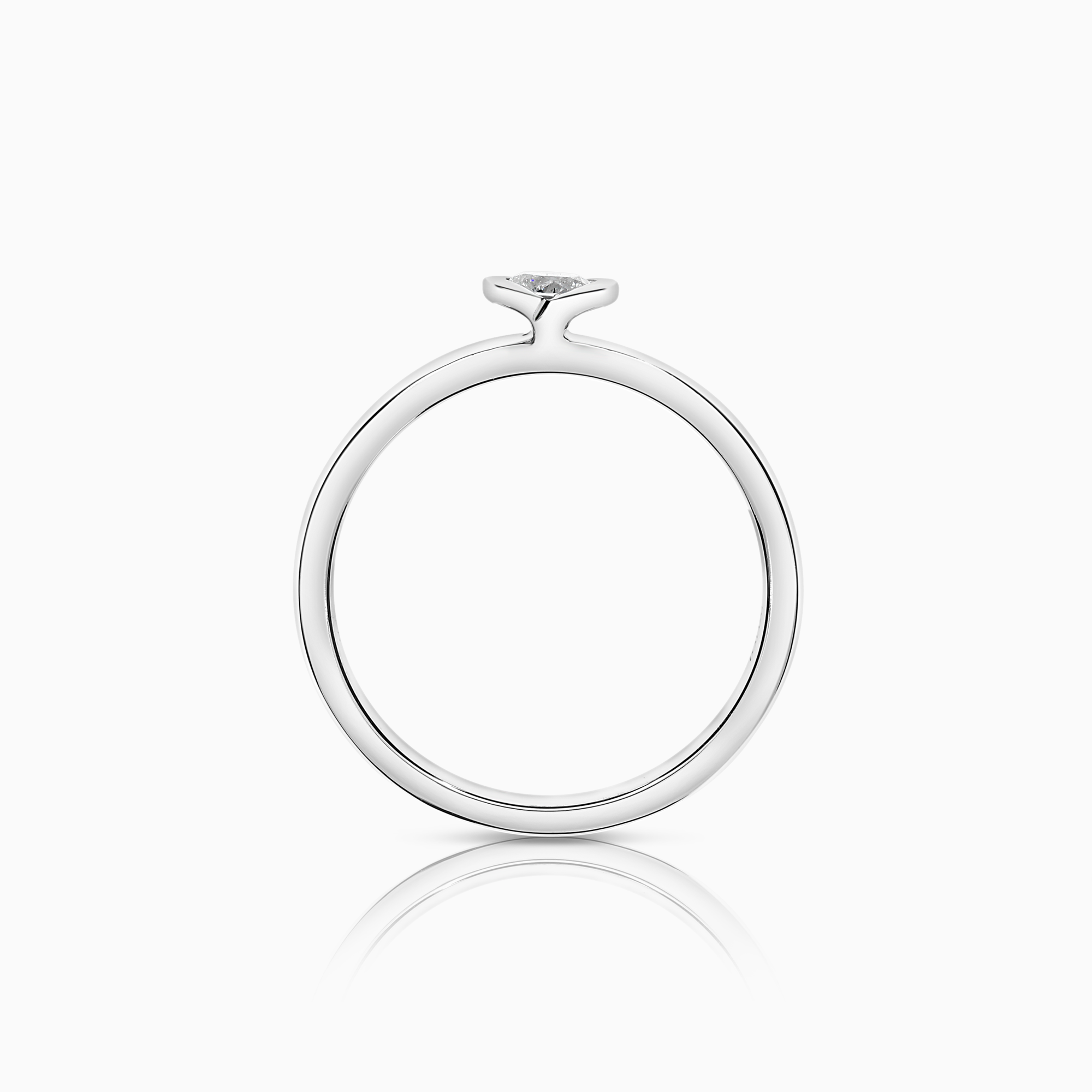Solitärring 0,20ct 18K vitguld