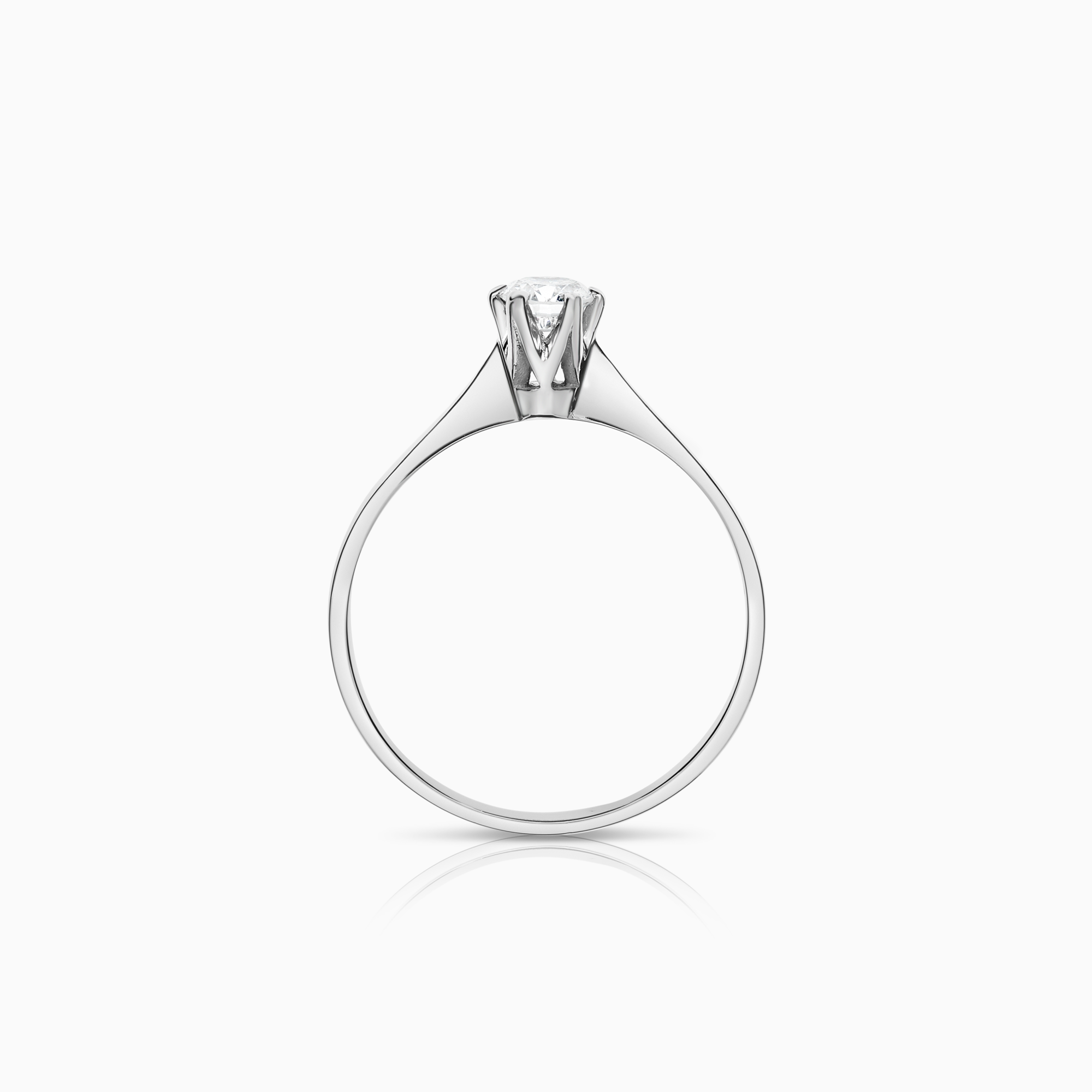Solitärring 0,30ct 18K vitguld