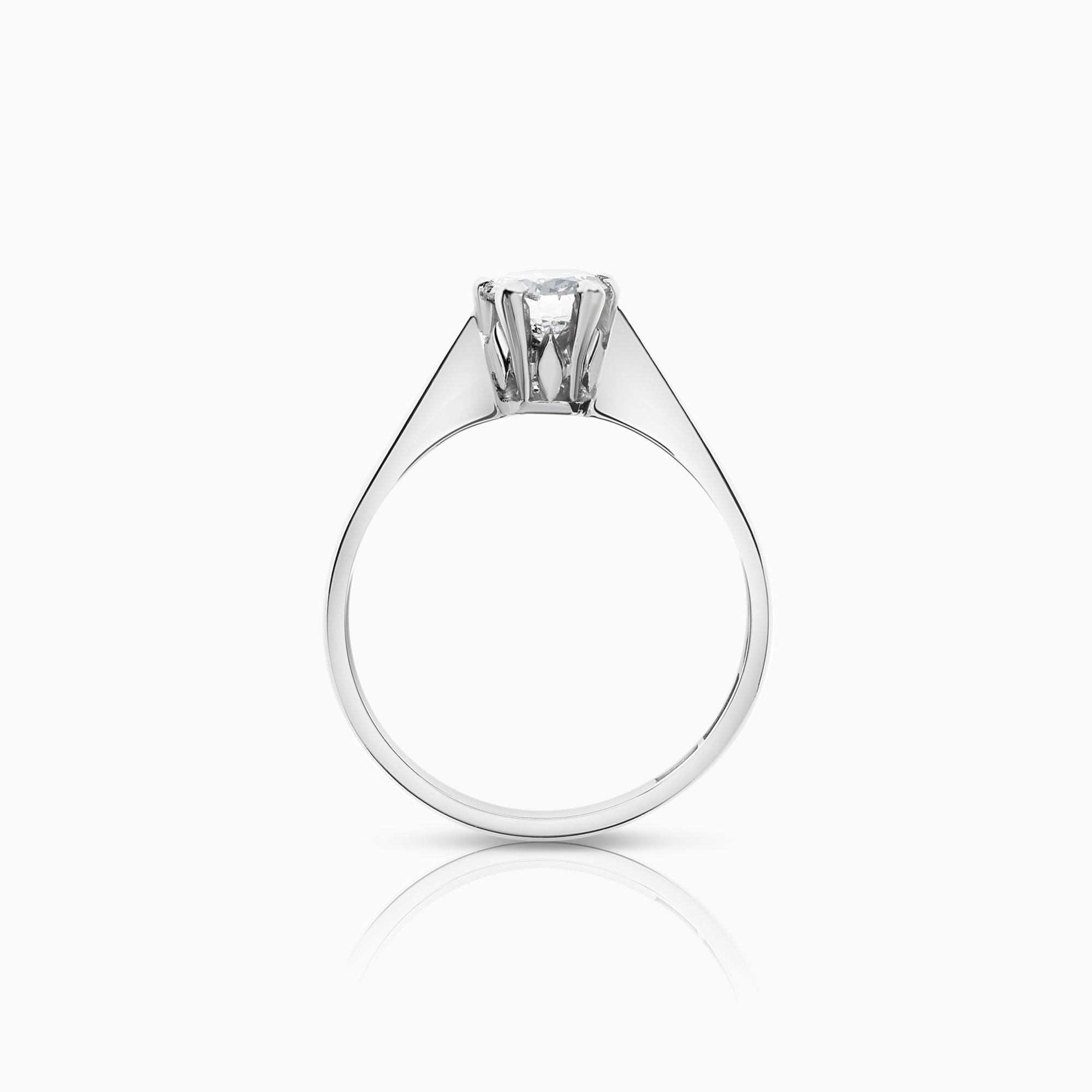 Solitärring 0,60ct 18K vitguld