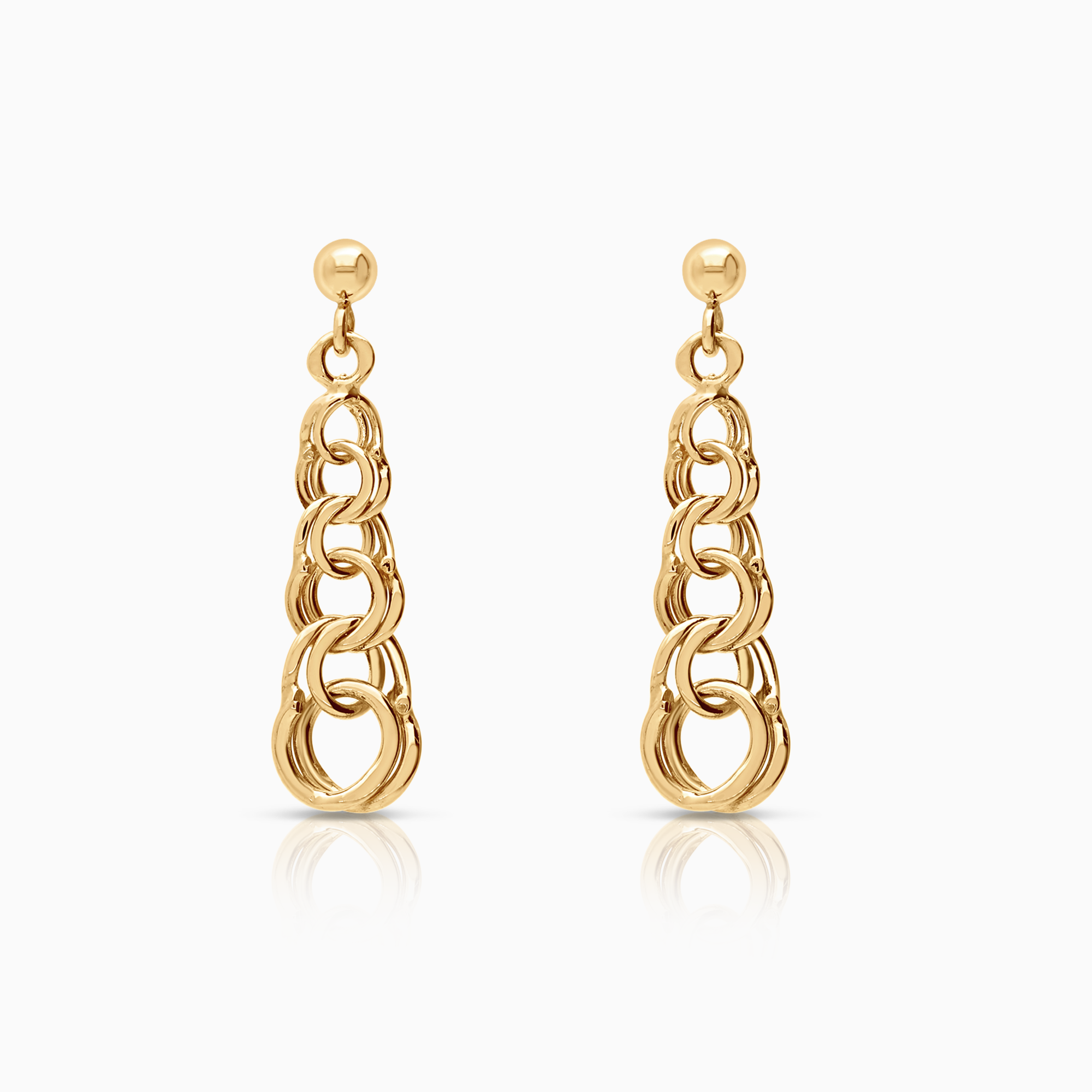 Bismarck Earrings 2.61g 18K Gold