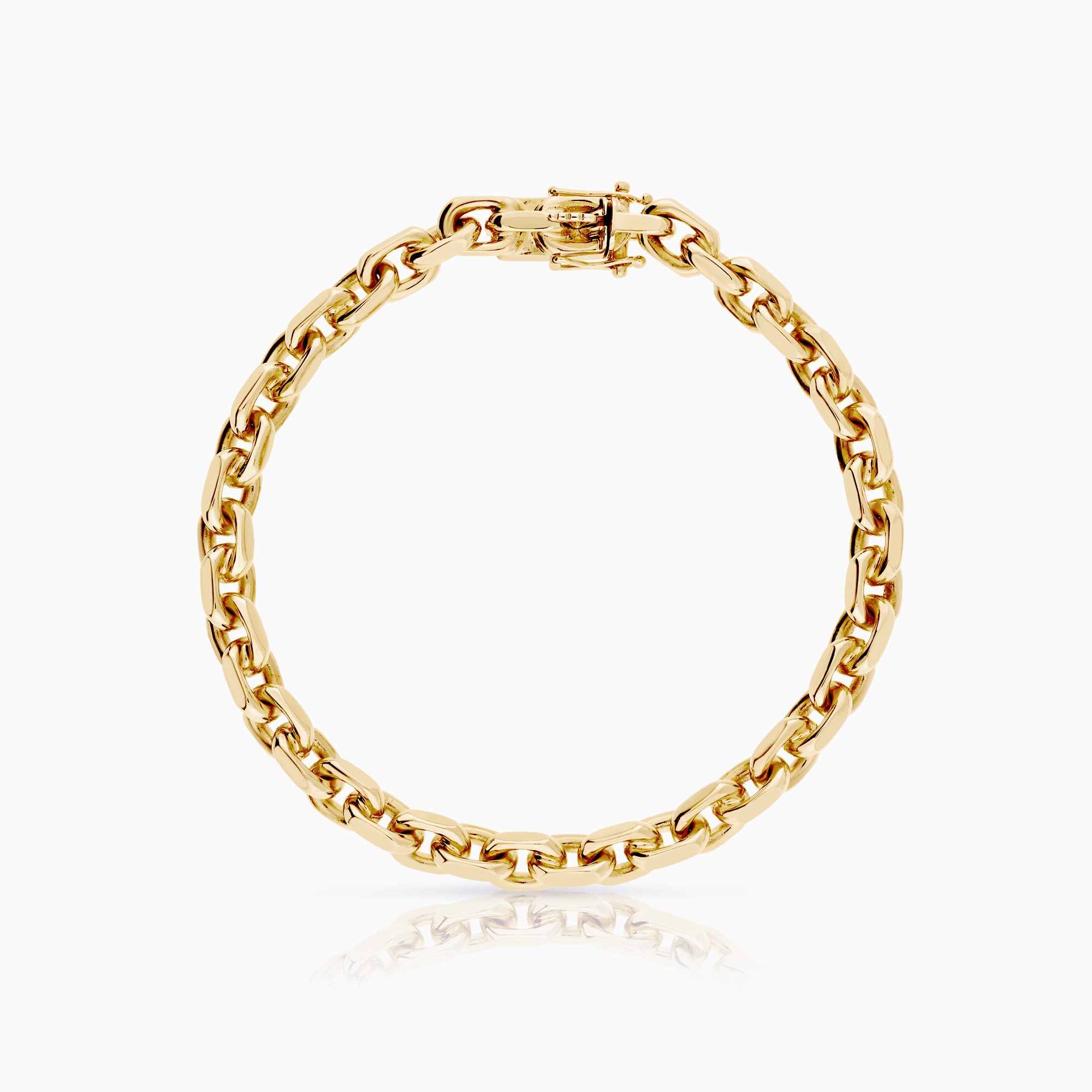 Cable Bracelet 36.34g 18K Gold