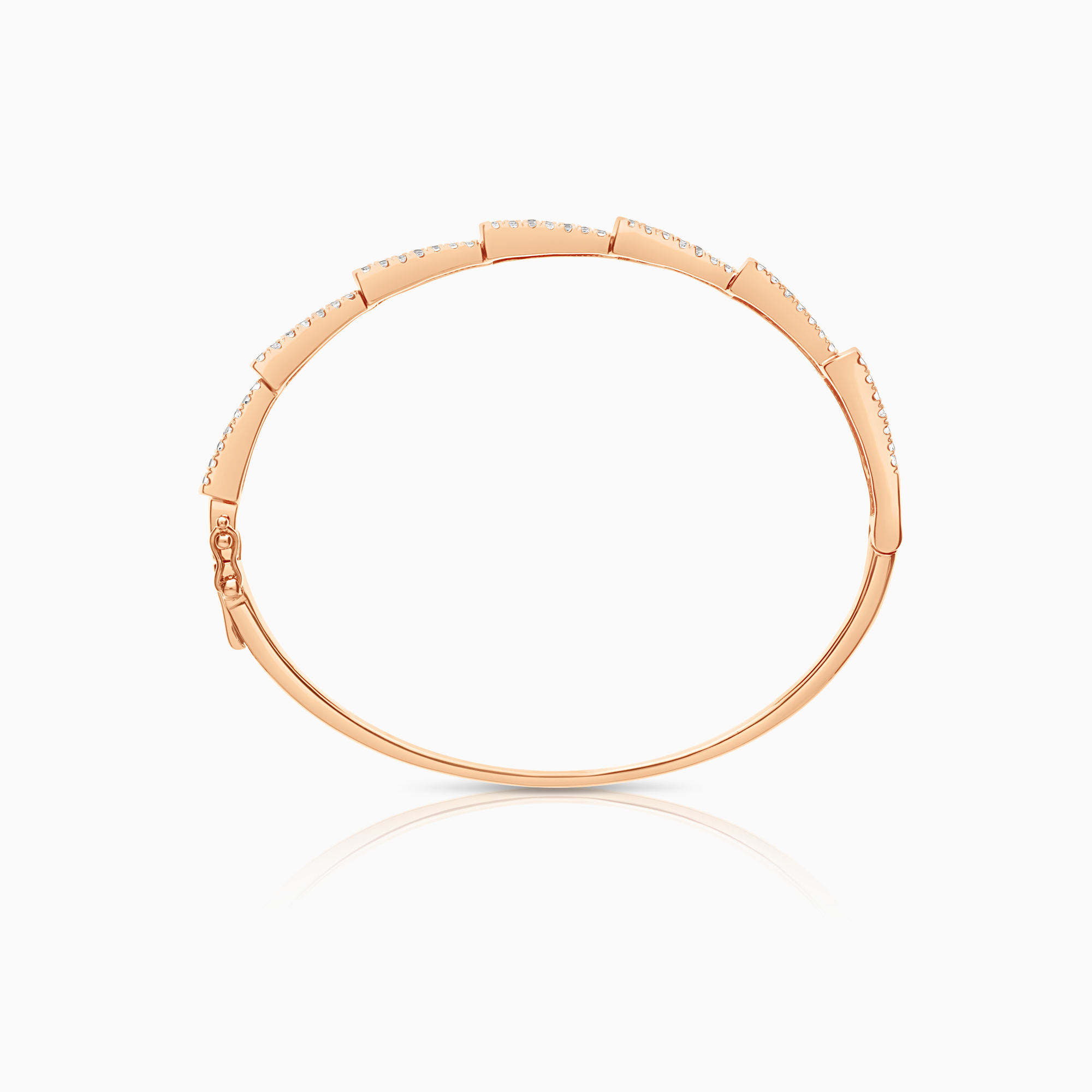 Armring med diamanter 1,85ct 18K roséguld