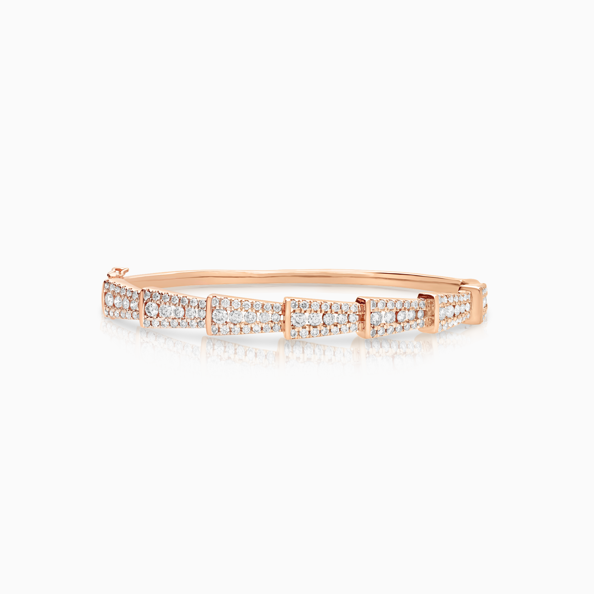 Armring med diamanter 1,85ct 18K roséguld