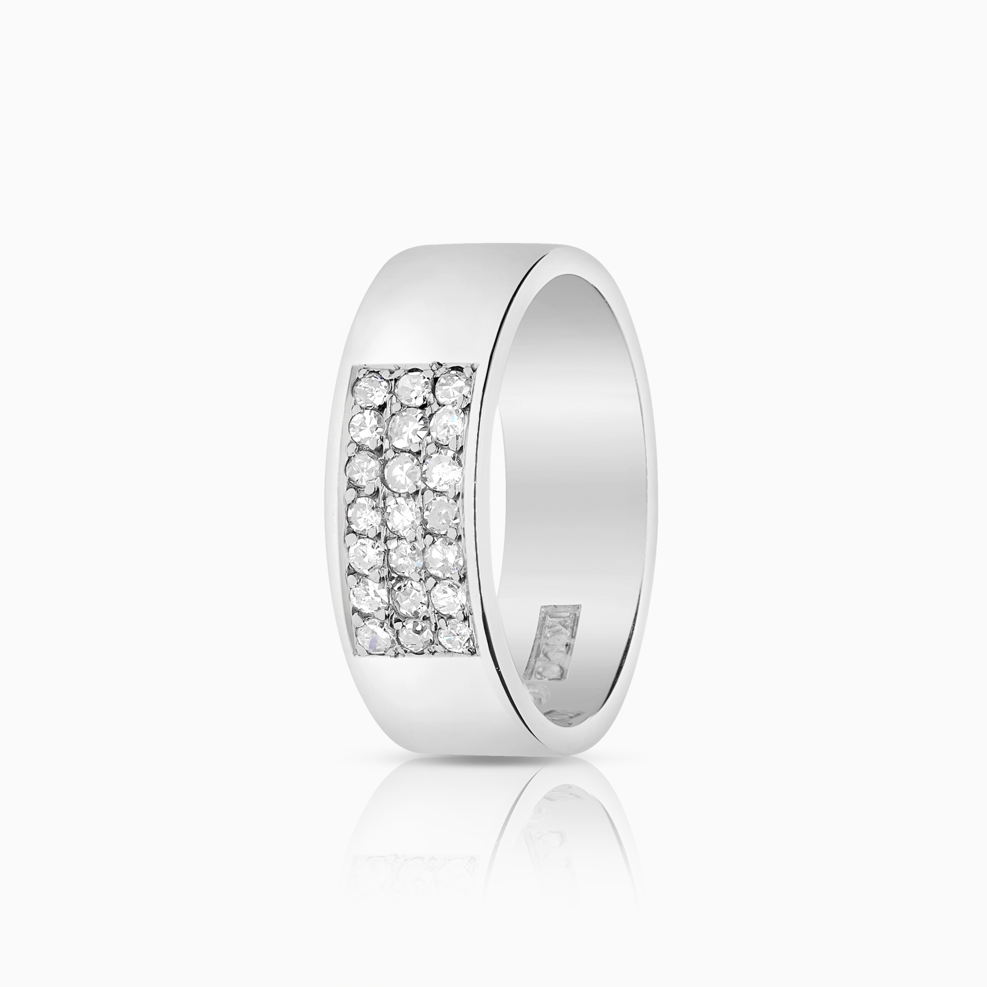 Diamantring 0,21ct 18K vitguld