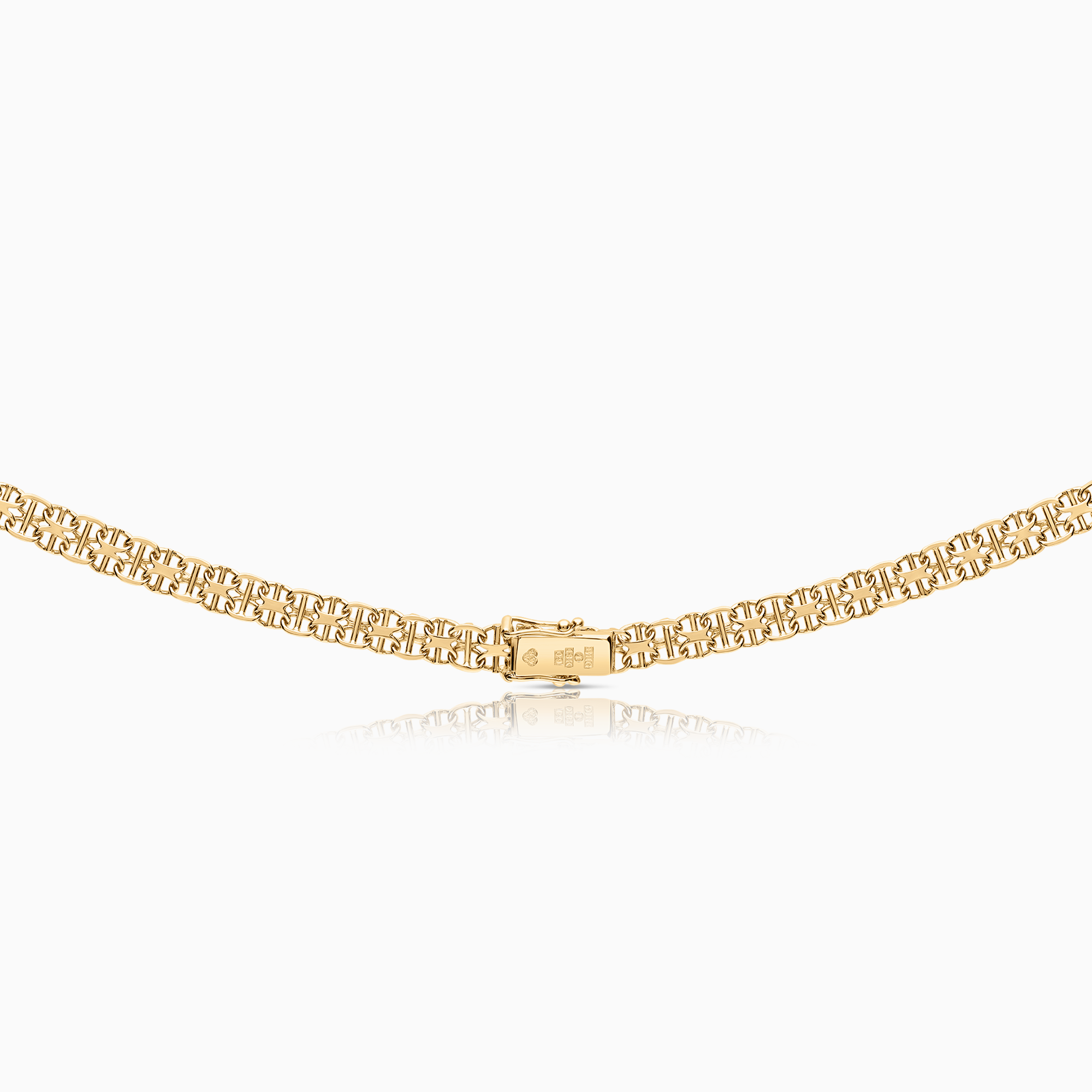X-link necklace 19.63g 18K gold