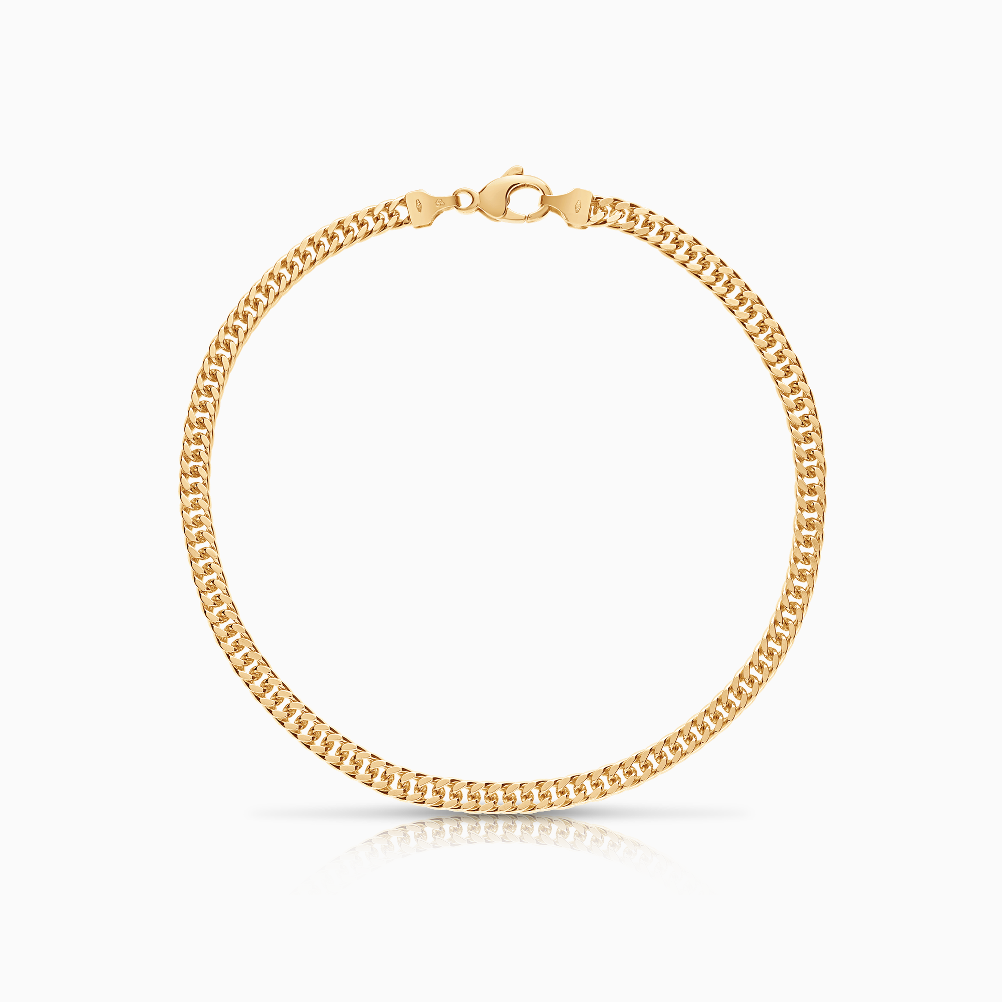 Curb Bracelet 9.80g 18K Gold