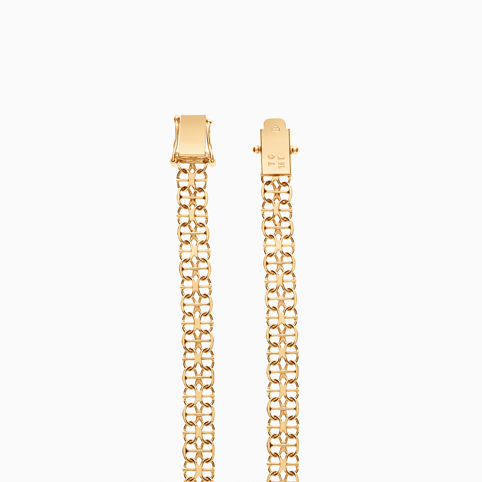 X-link bracelet 7.09g 18K gold
