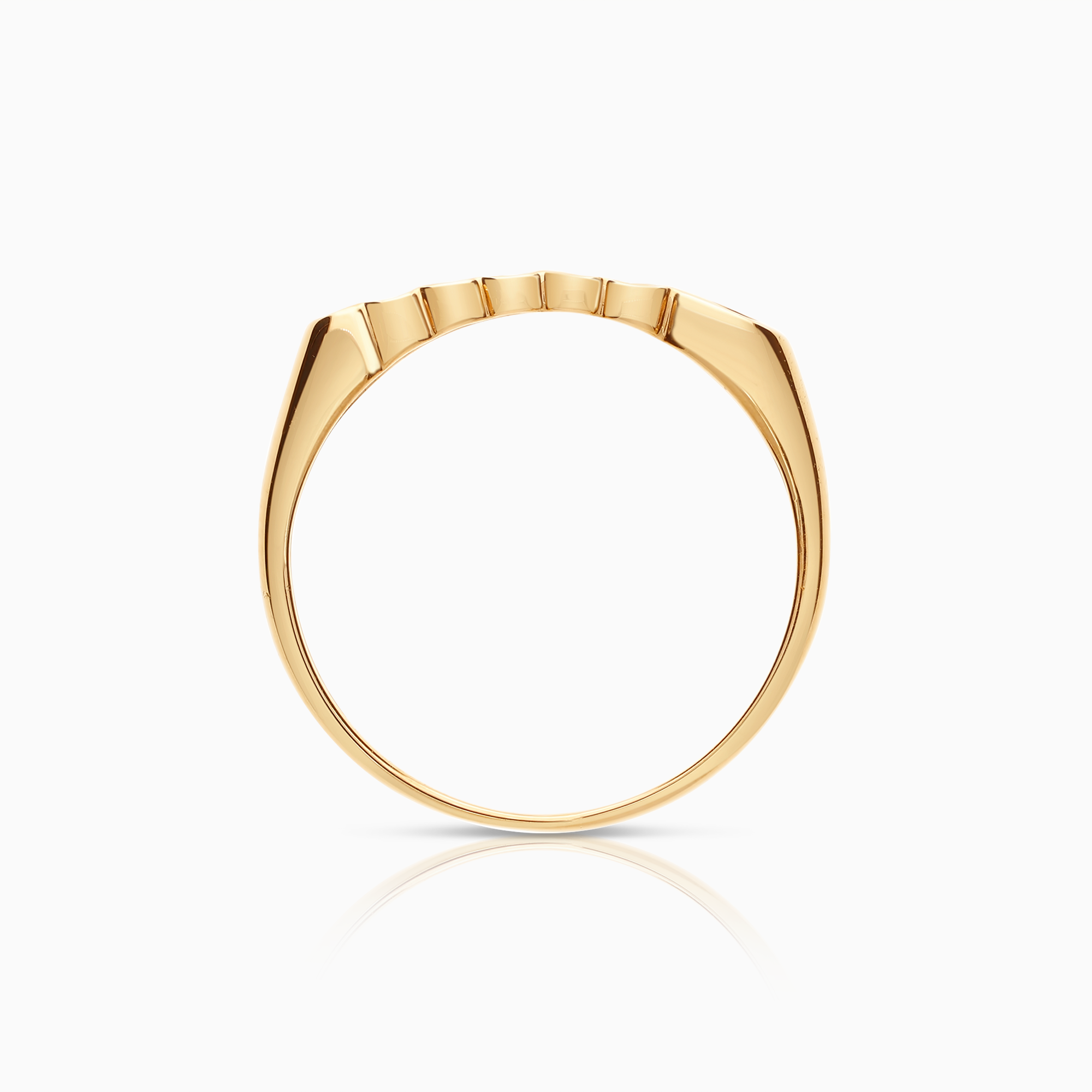 Diamantring 0,03ct 18K guld