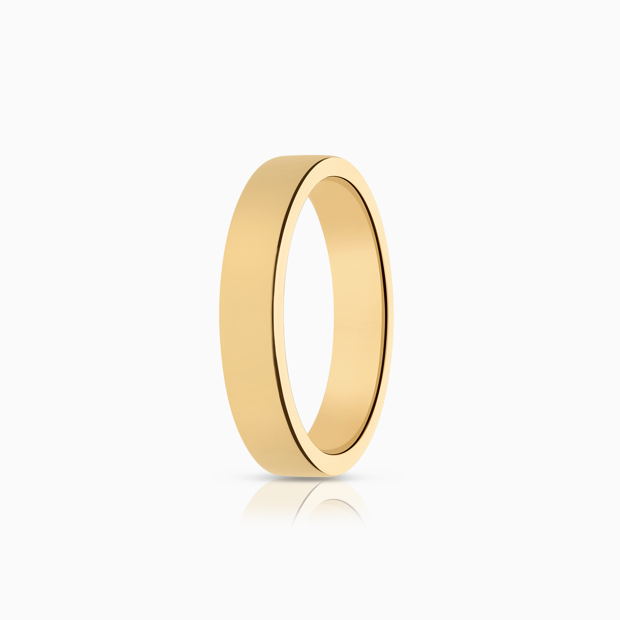 Plain ring 4.53g 18K gold