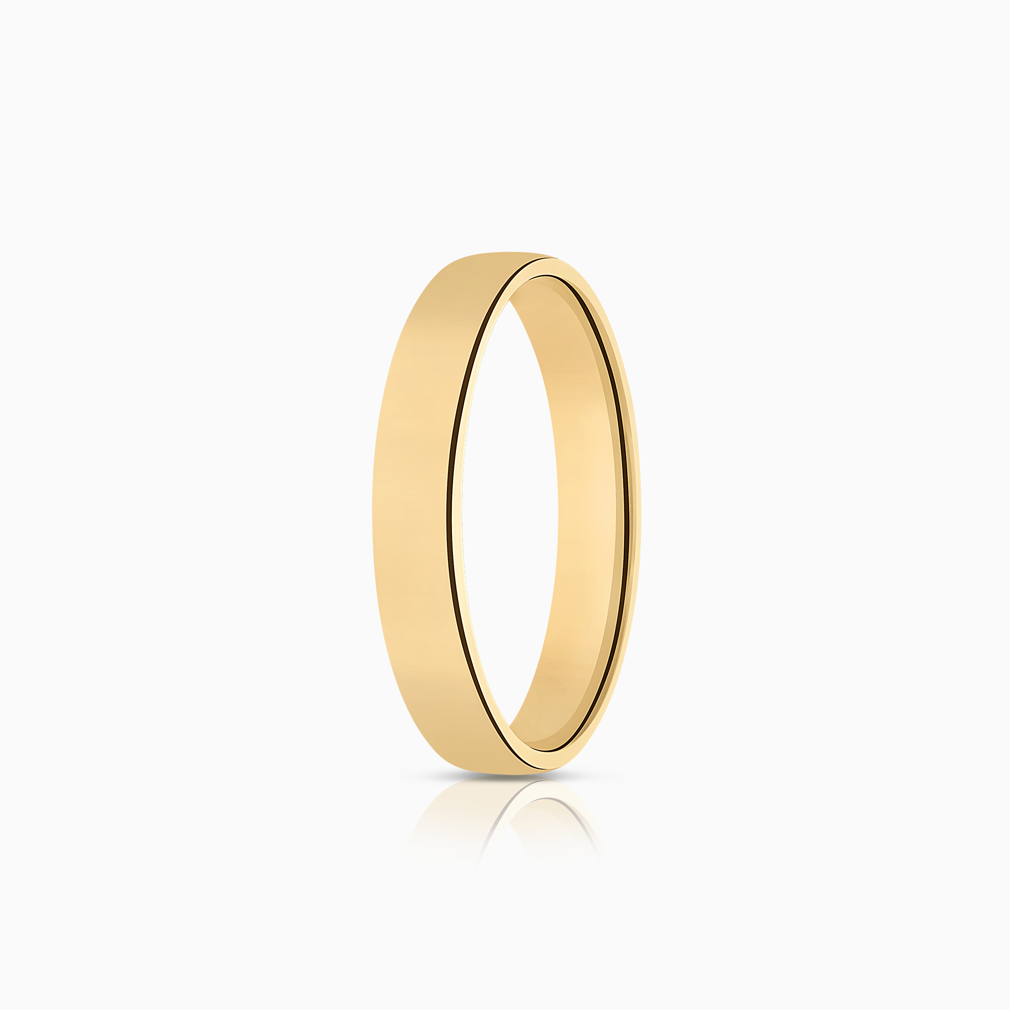 Plain ring 4.37g 18K gold
