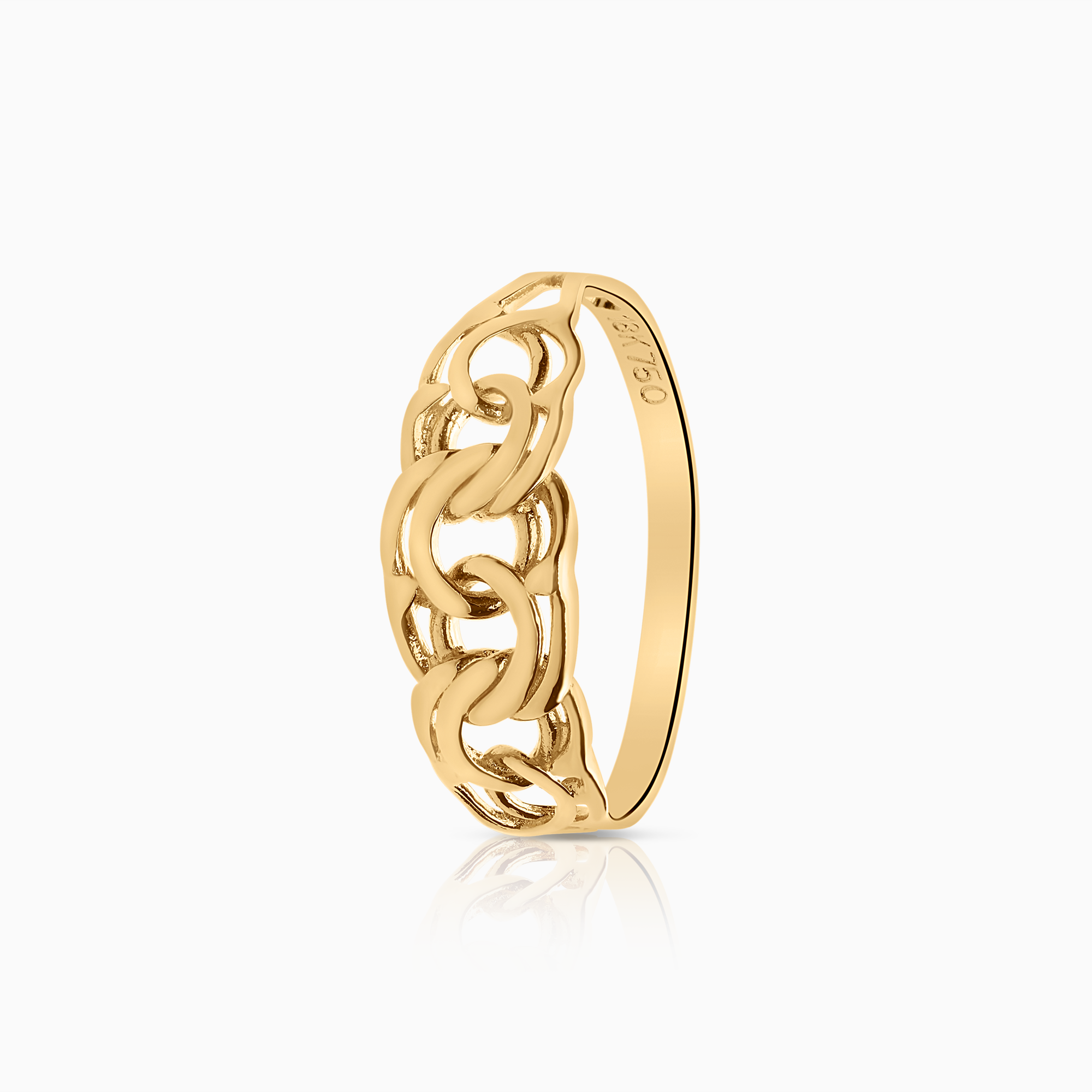 Bismarck ring 1,77g 18K guld