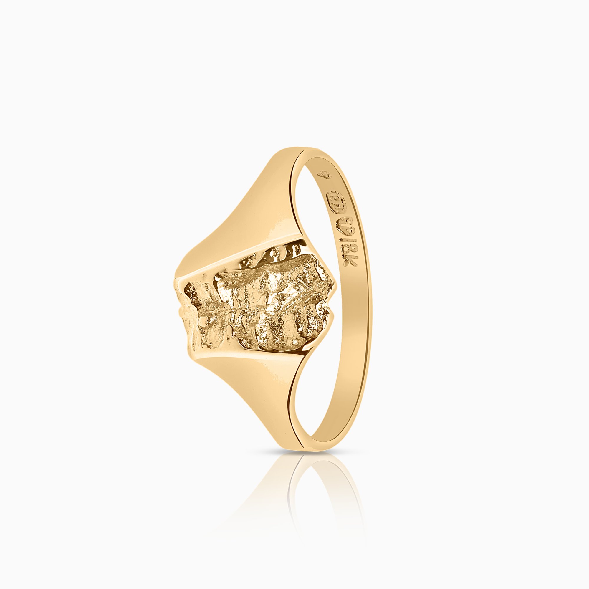 Guldring 2,16g 18K guld