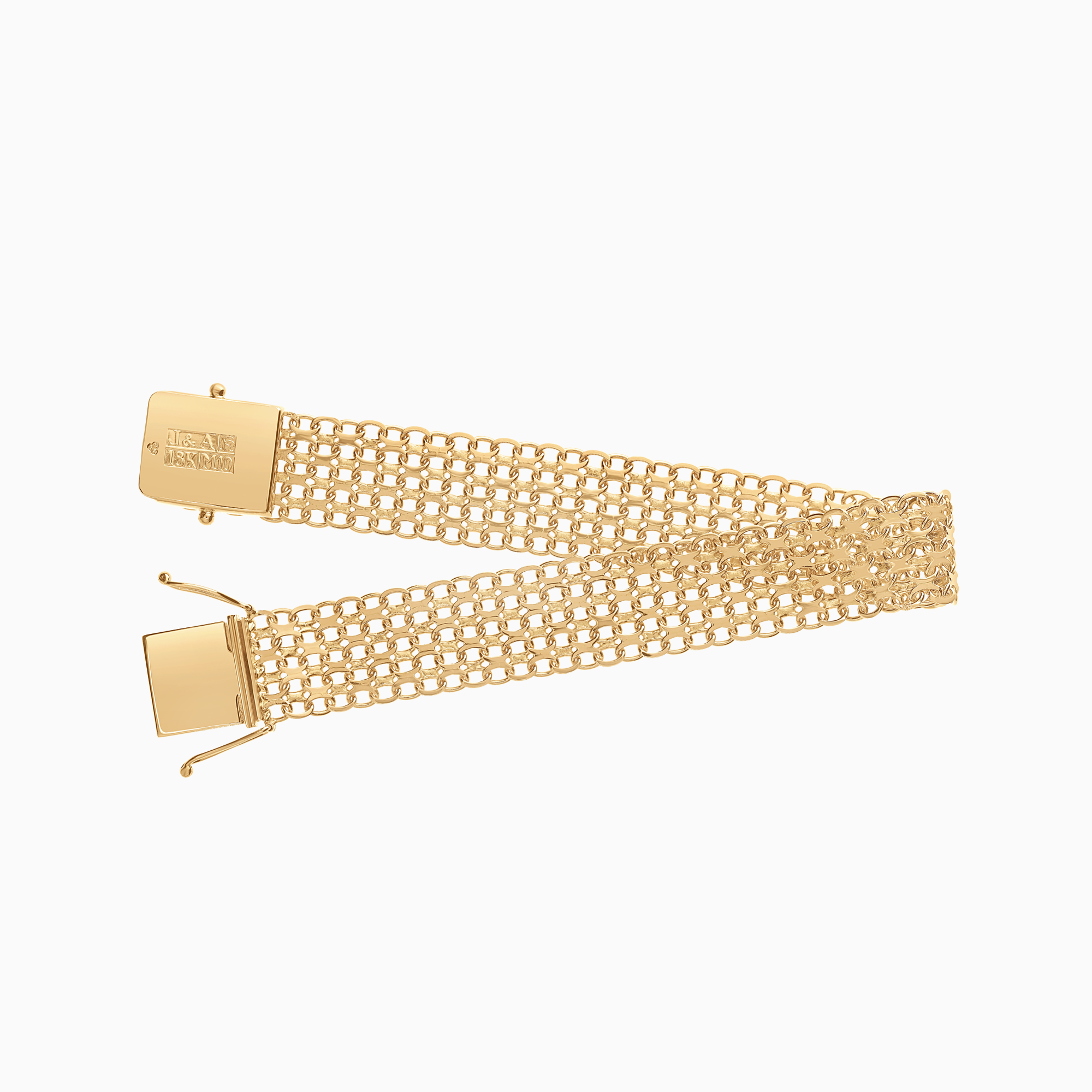 X-link bracelet 19.64g 18K gold