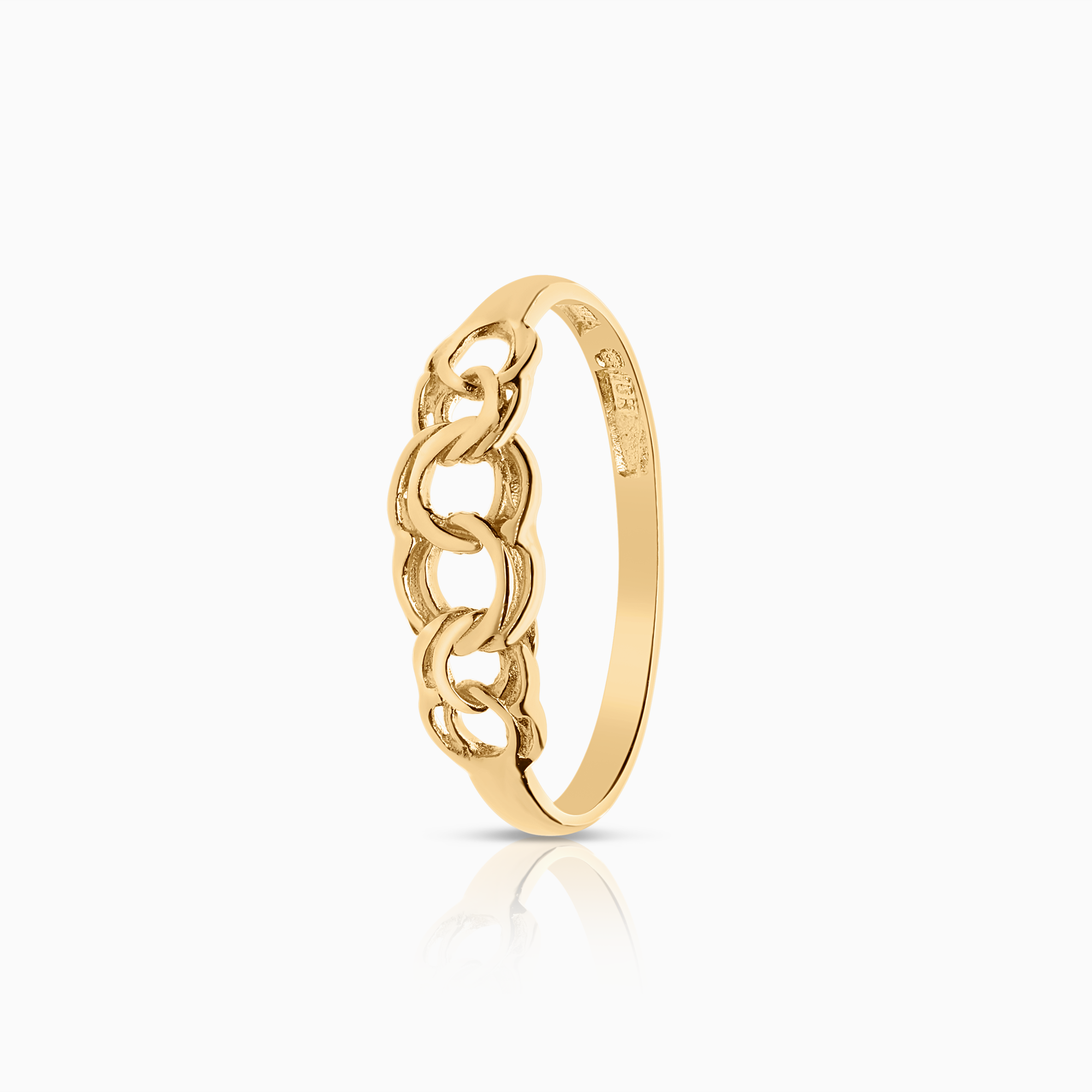 Bismarck ring 1.04g 18K gold