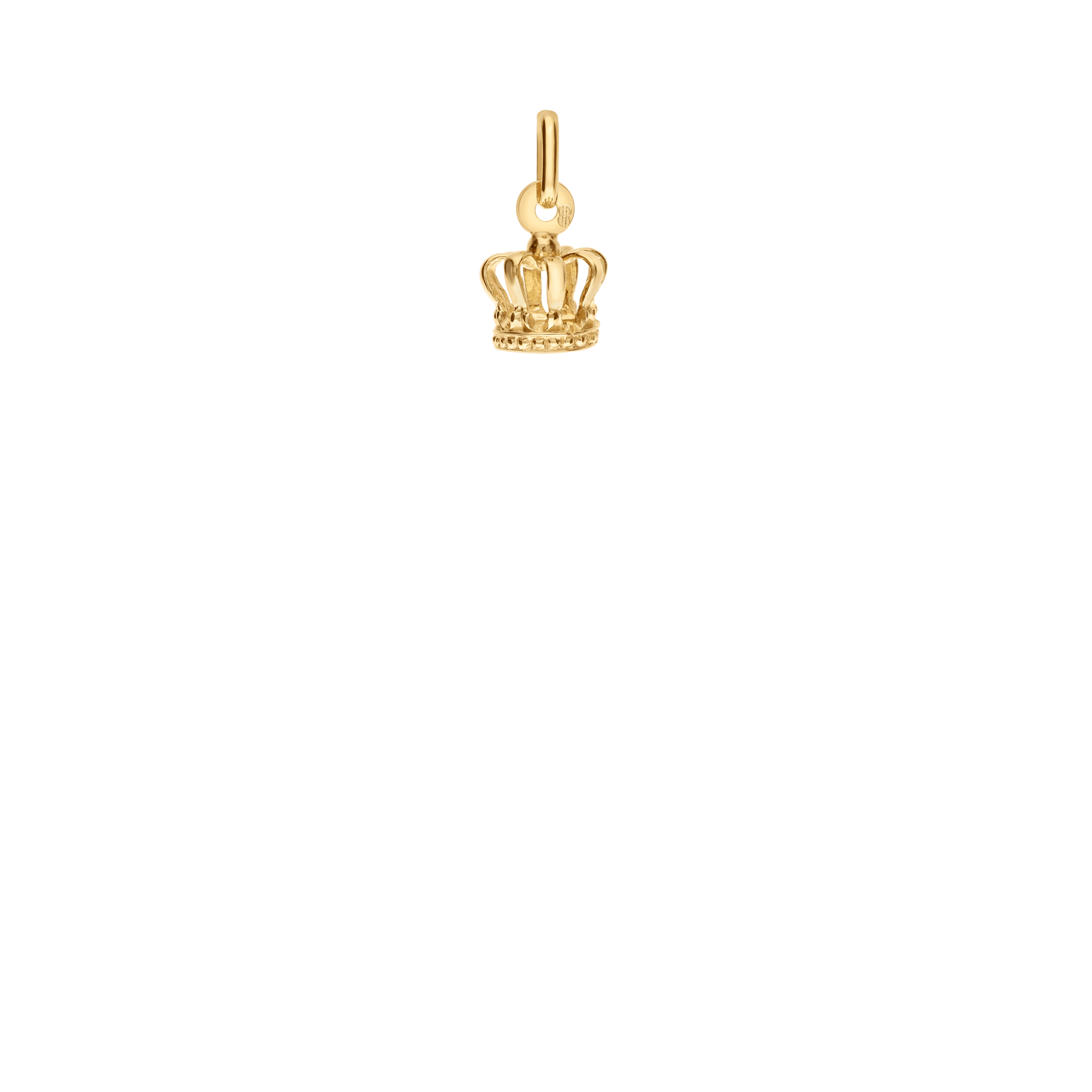 Pendant crown 1.24g 18K gold