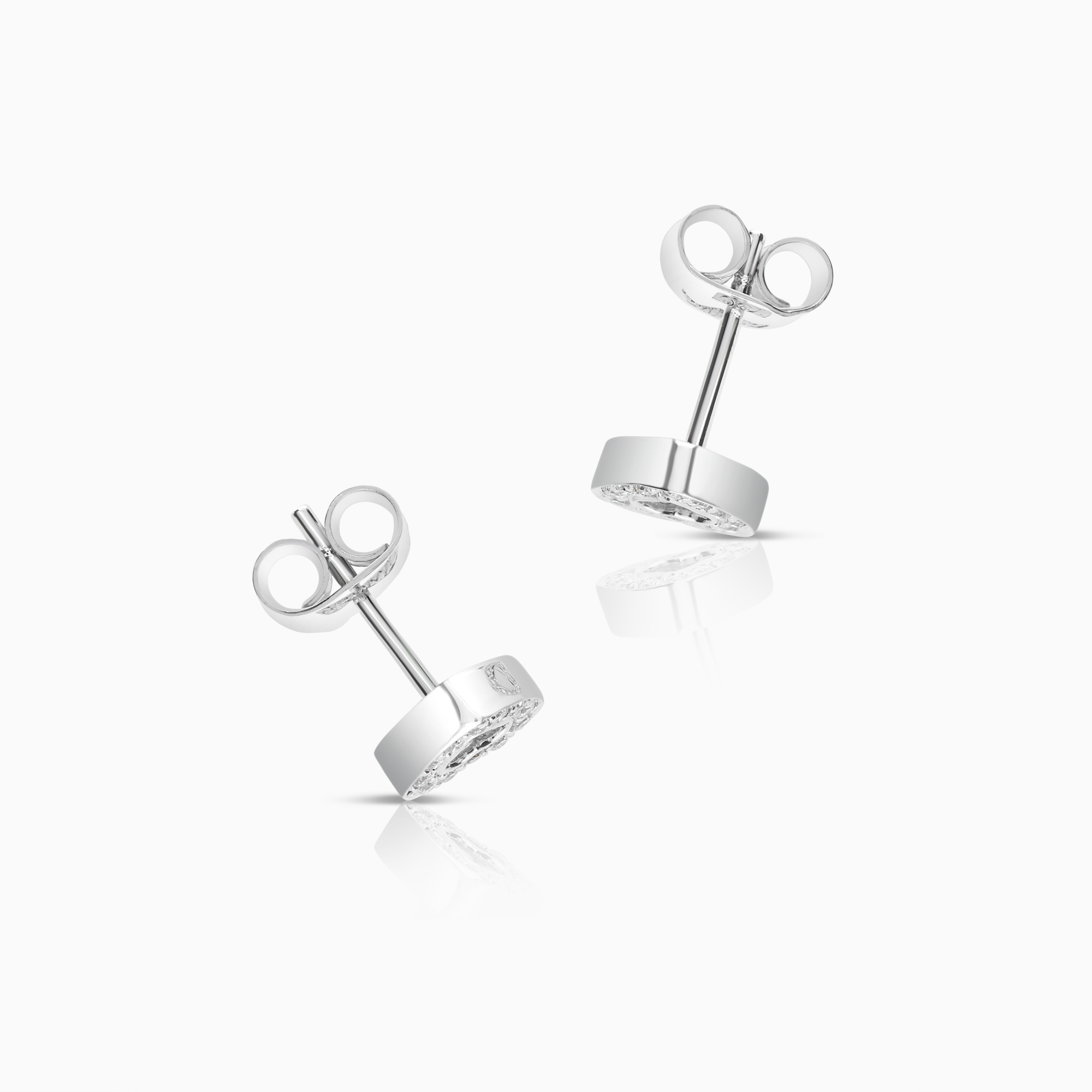 Diamantörhängen 0,15ct 18K vitguld