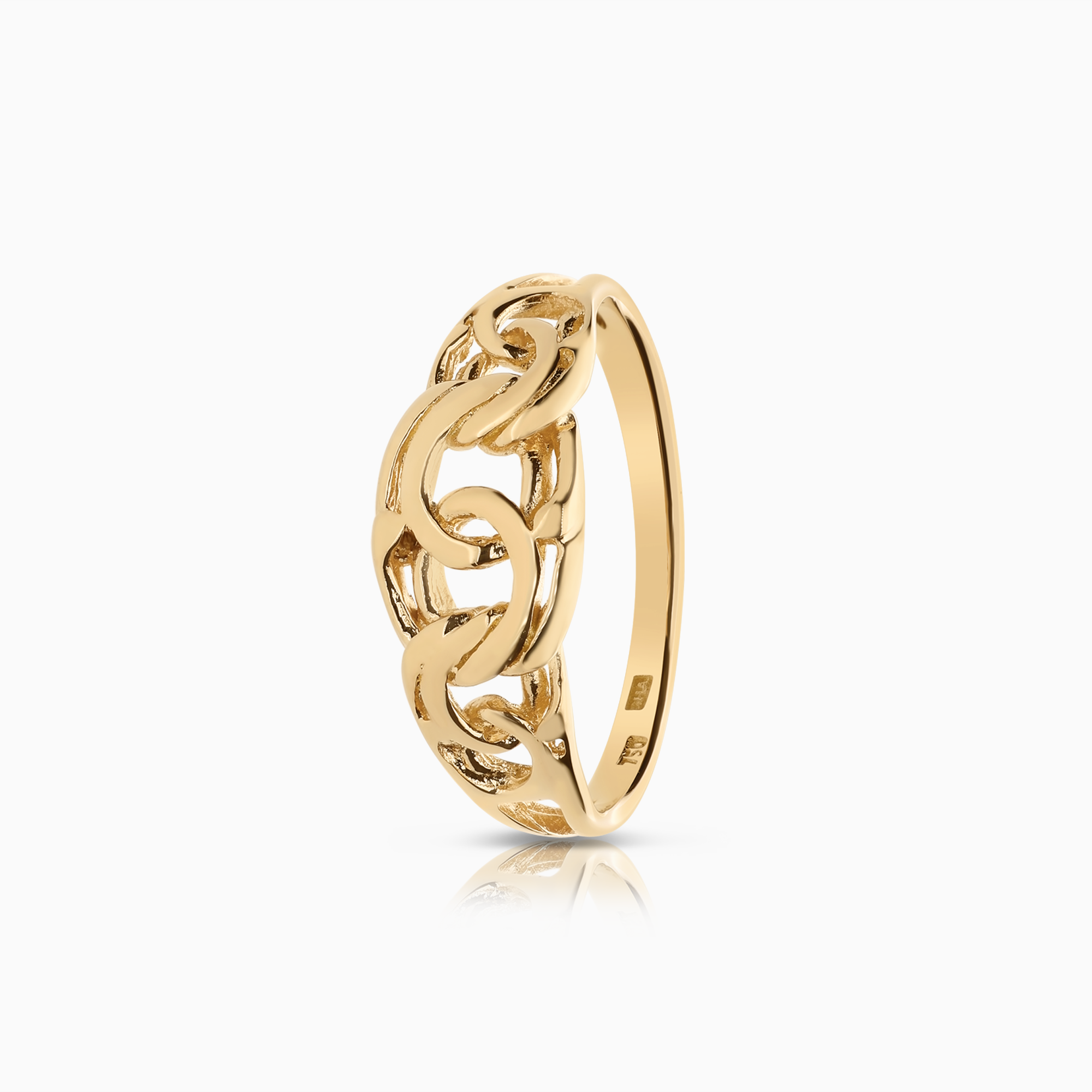 Bismarck ring 2.83g 18K gold